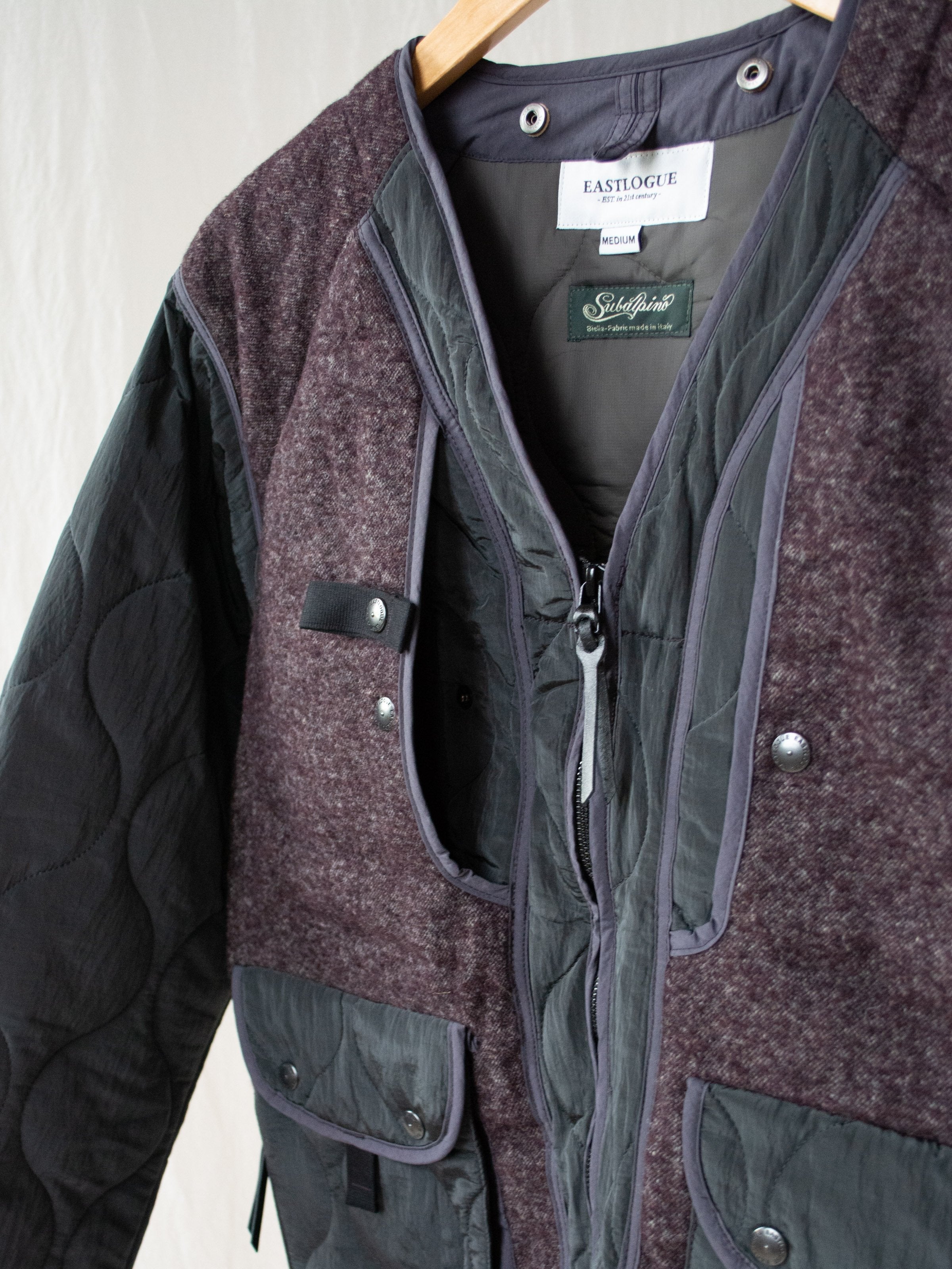 Namu Shop - Eastlogue Sherpa Parka - Purple Towel