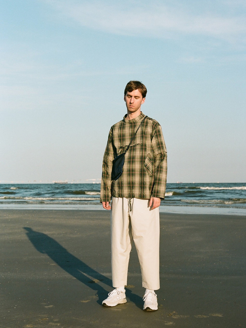 Namu Shop - Eastlogue Smock Shirt - Green Multi Check