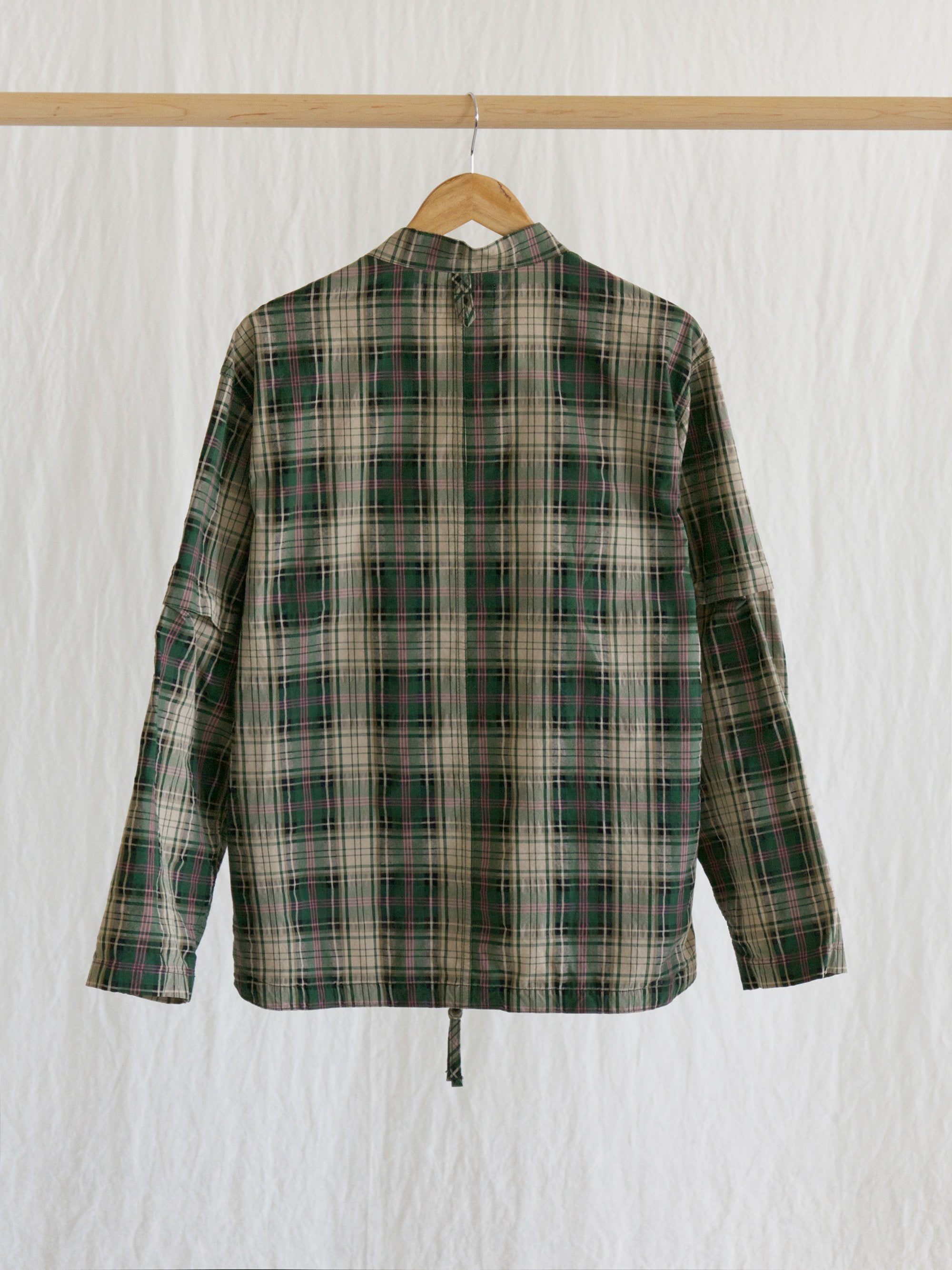 Namu Shop - Eastlogue Smock Shirt - Green Multi Check