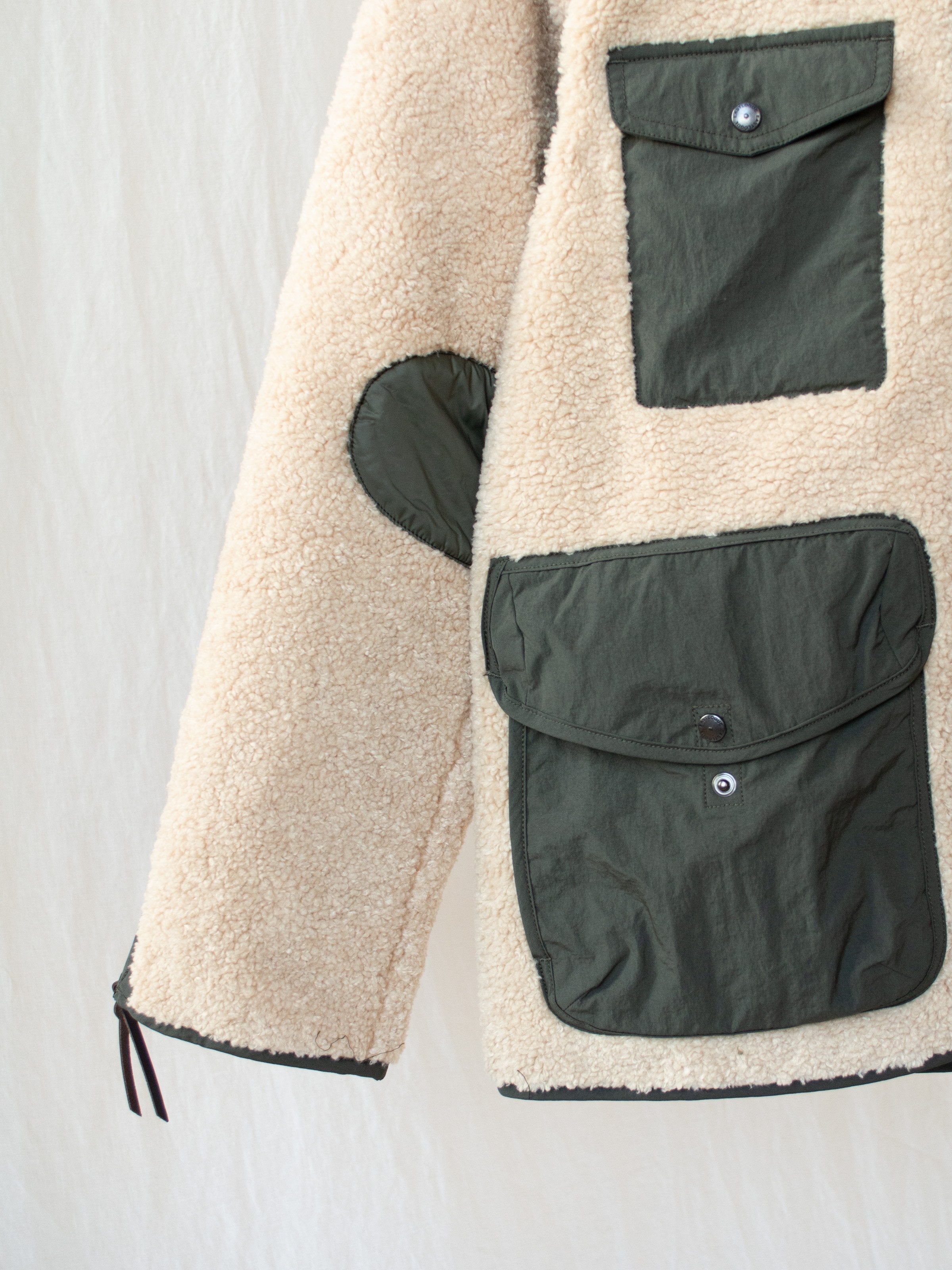 Namu Shop - Eastlogue Traveler Jacket - Beige & Olive
