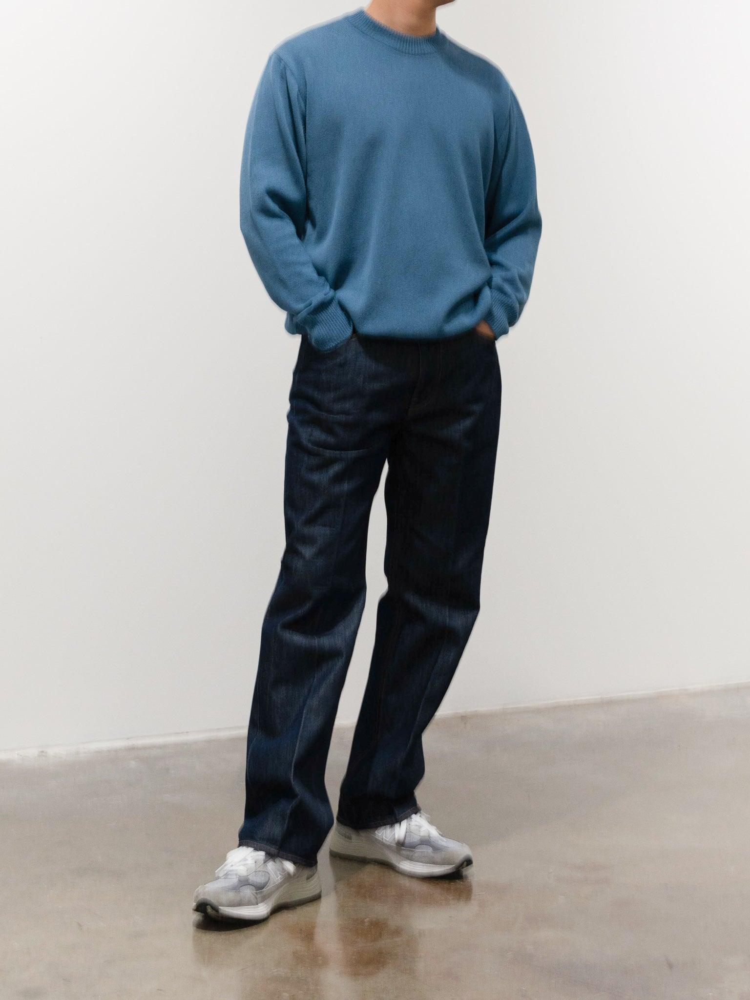 Namu Shop - Fujito C/N Knit - Blue