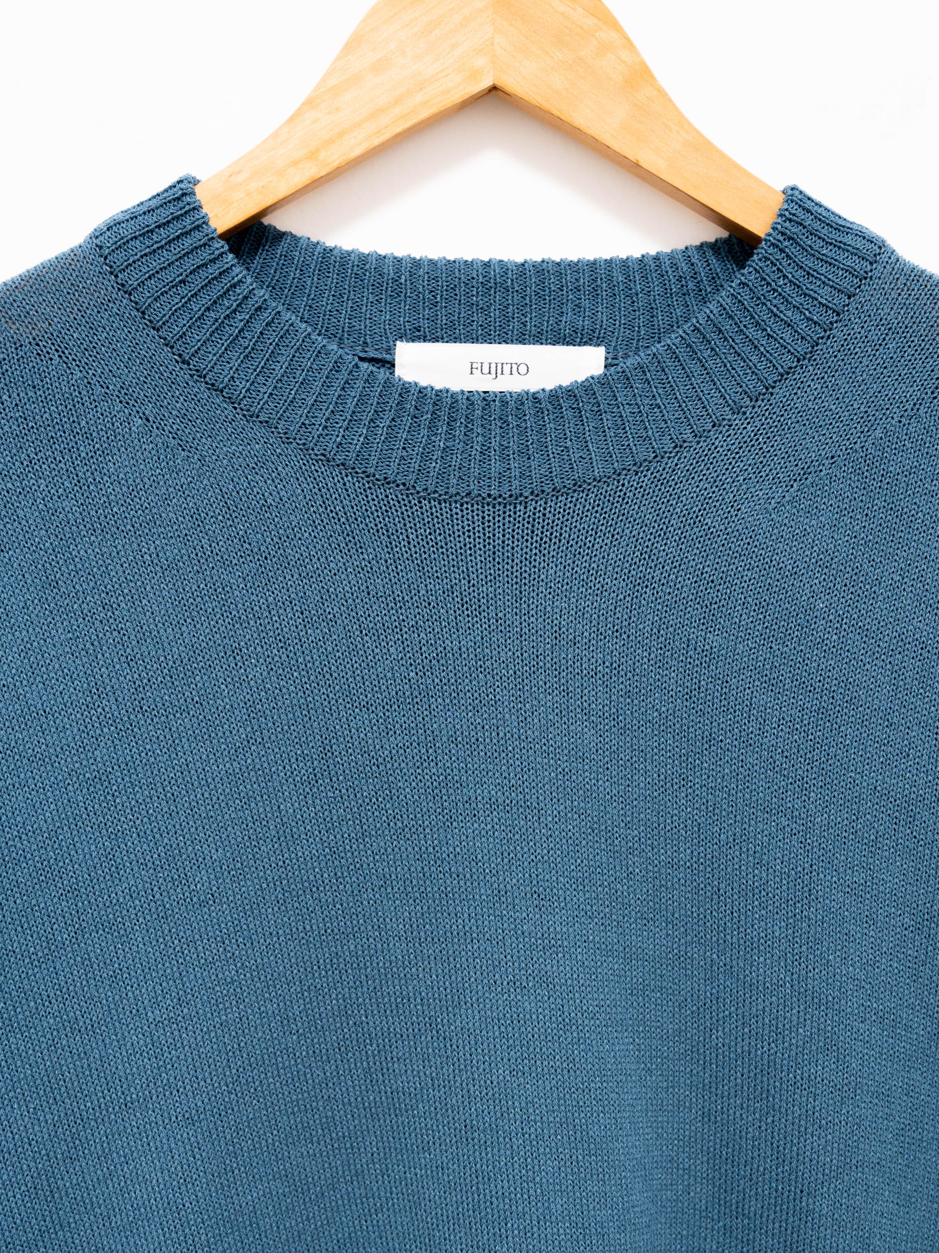 Namu Shop - Fujito C/N Knit - Blue
