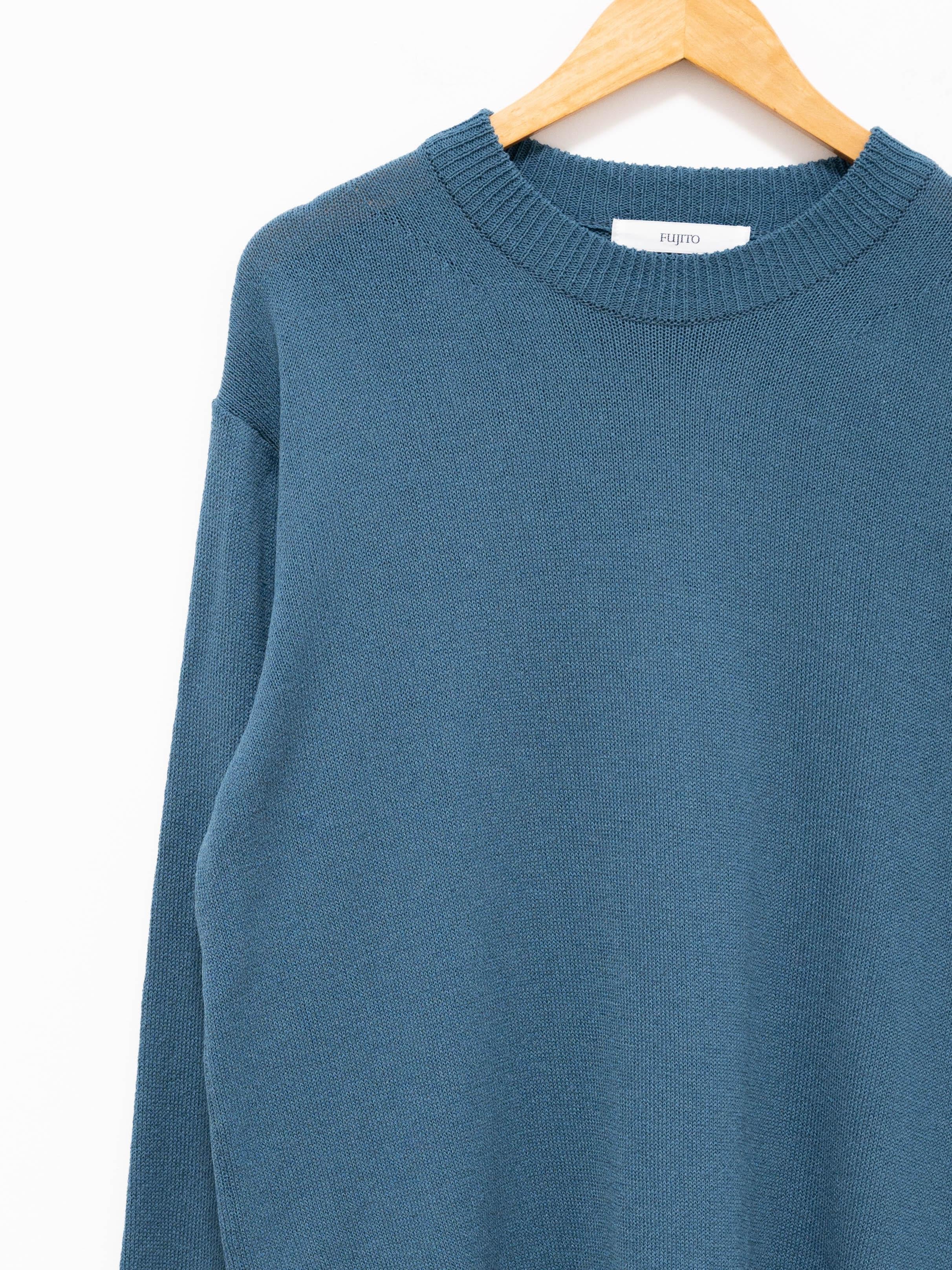 Namu Shop - Fujito C/N Knit - Blue