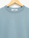 Namu Shop - Fujito C/N Knit T-Shirt - Blue Gray