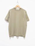 Namu Shop - Fujito C/N Knit T-Shirt - Wasabi Green
