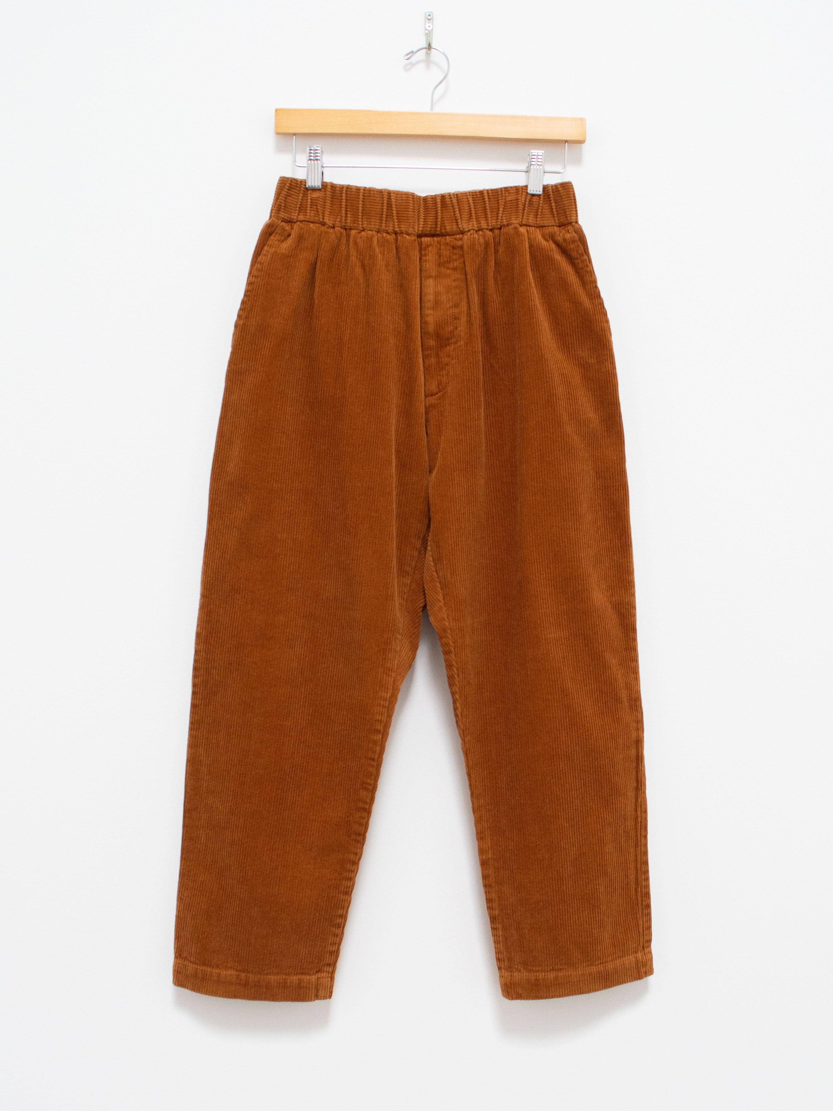 Namu Shop - Fujito Corduroy Easy Pants - Brown Gold