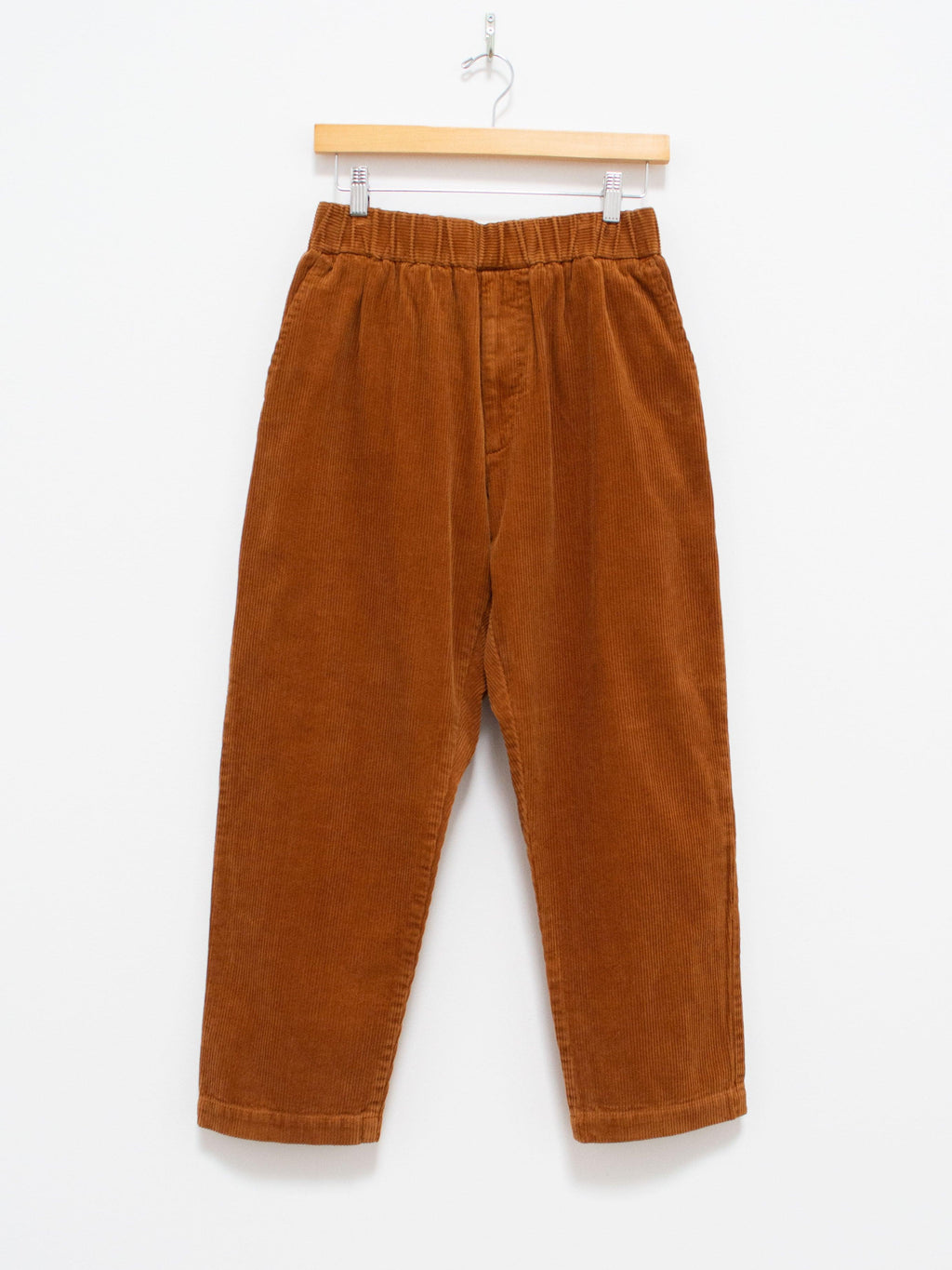 Namu Shop - Fujito Corduroy Easy Pants - Brown Gold