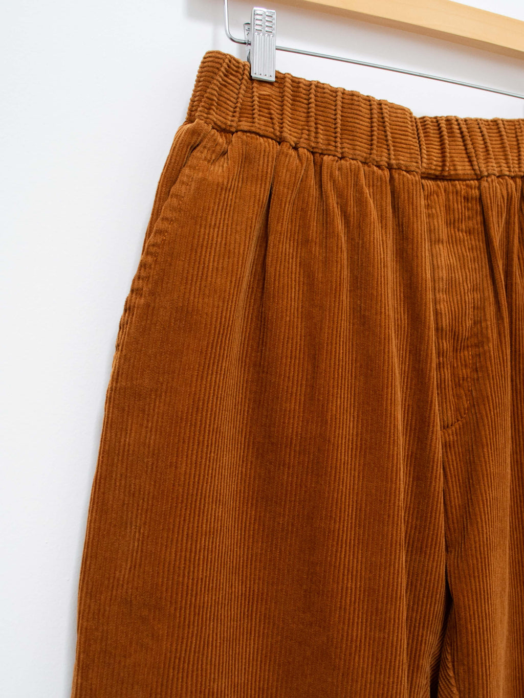 Namu Shop - Fujito Corduroy Easy Pants - Brown Gold