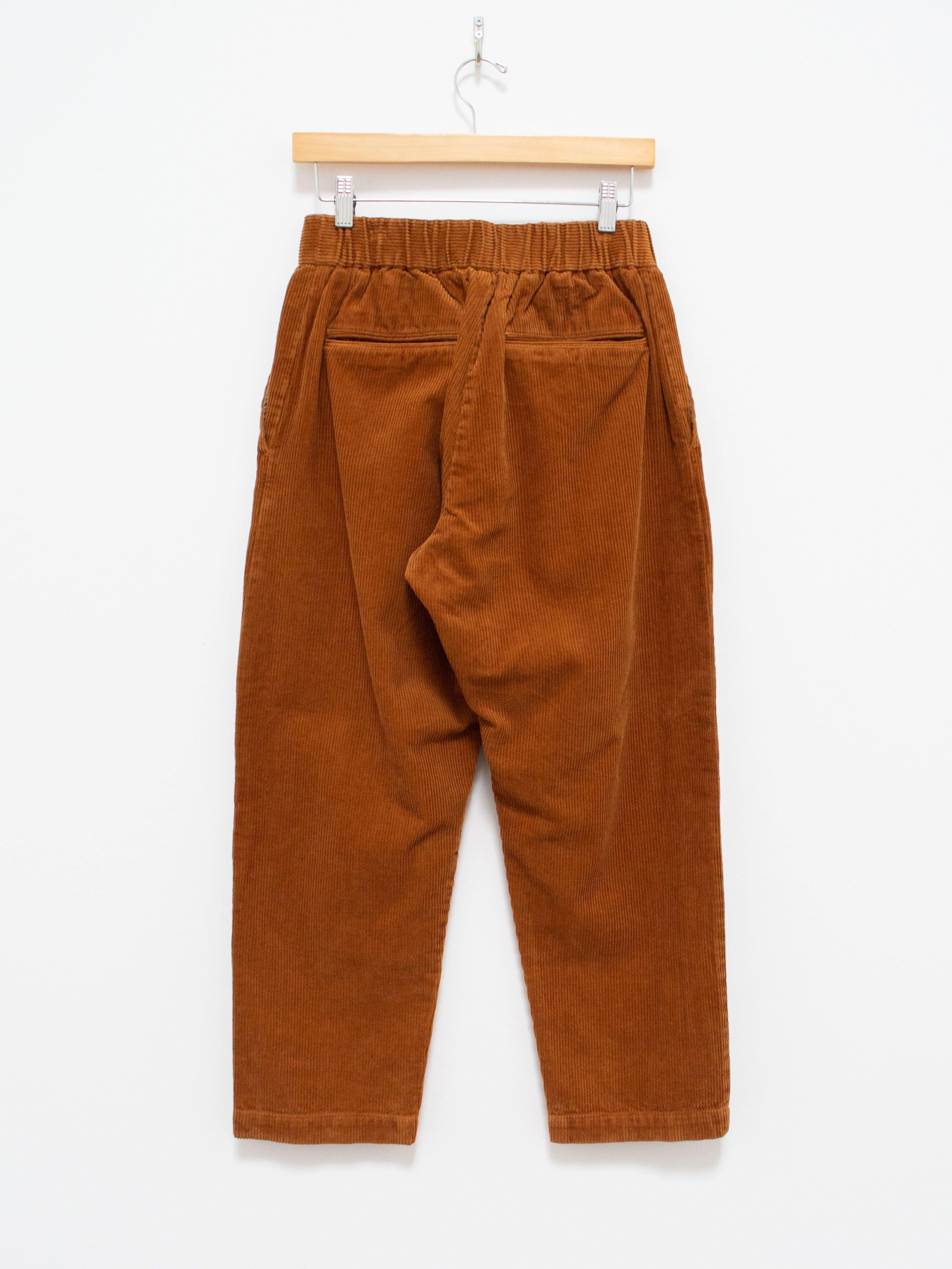 Namu Shop - Fujito Corduroy Easy Pants - Brown Gold