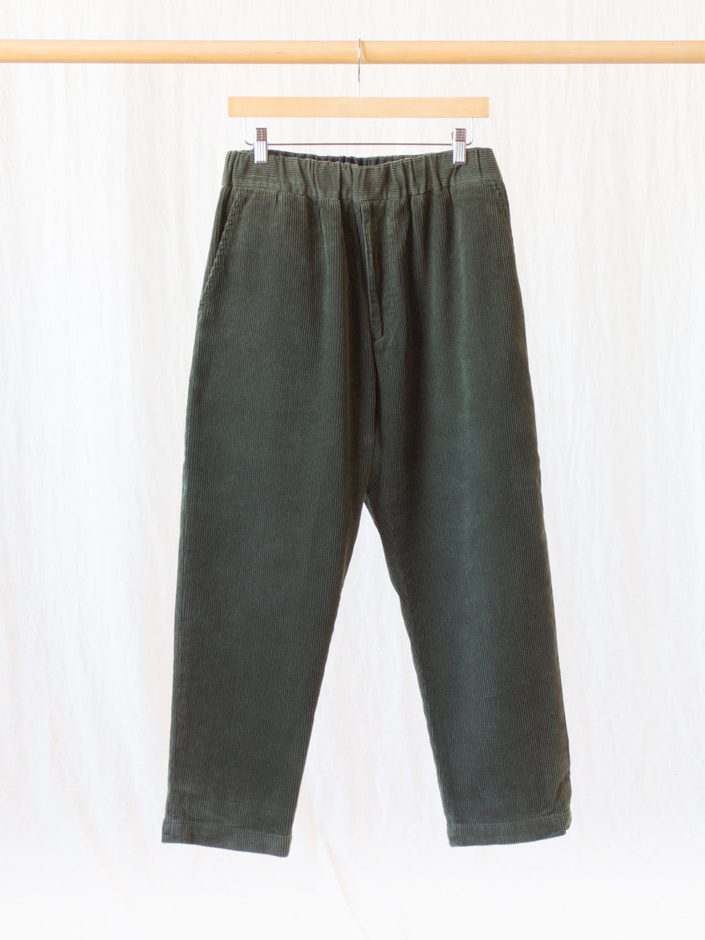 Namu Shop - Fujito Corduroy Easy Pants - Olive