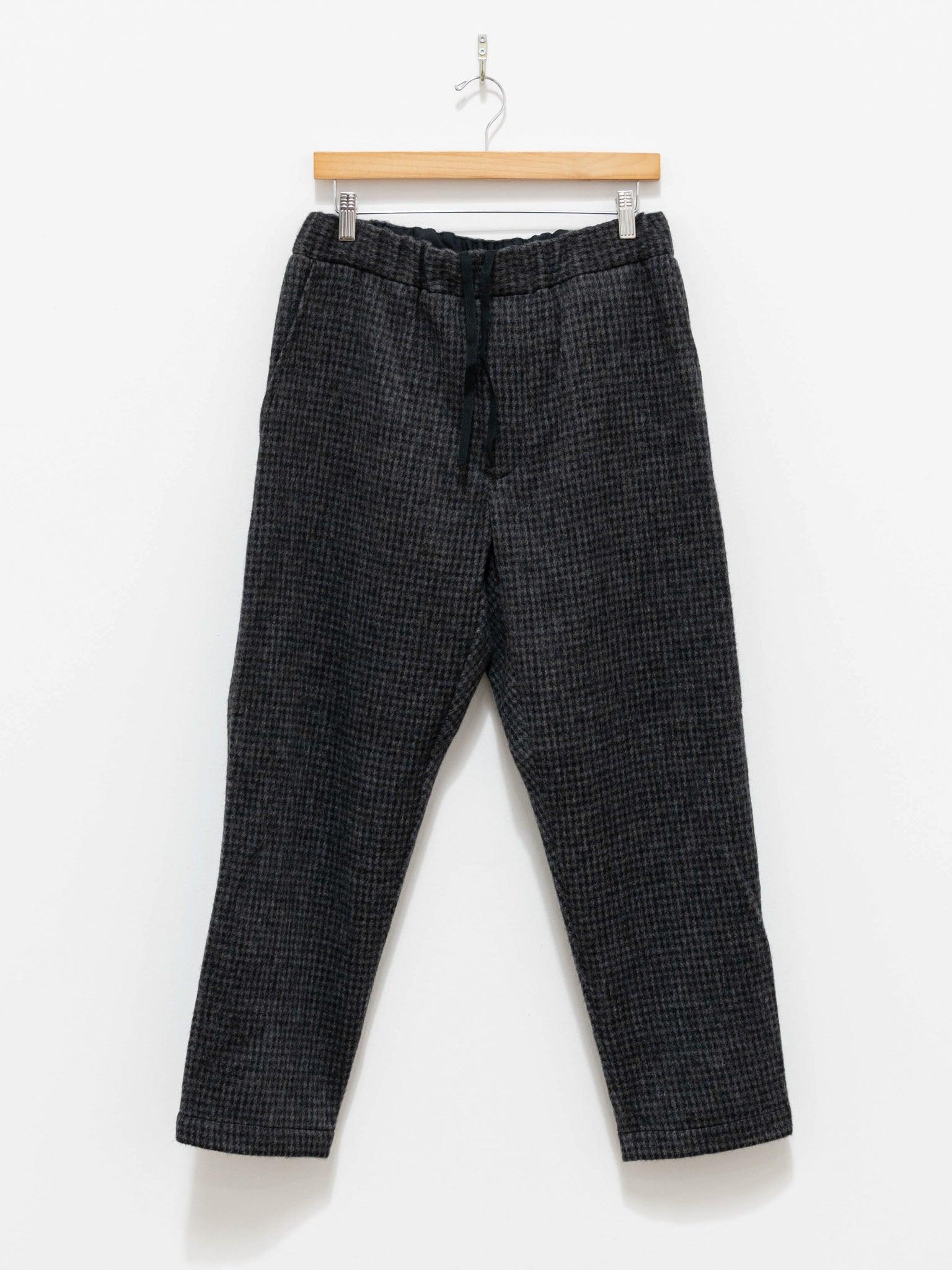 Namu Shop - Fujito Easy Pants - Black Check