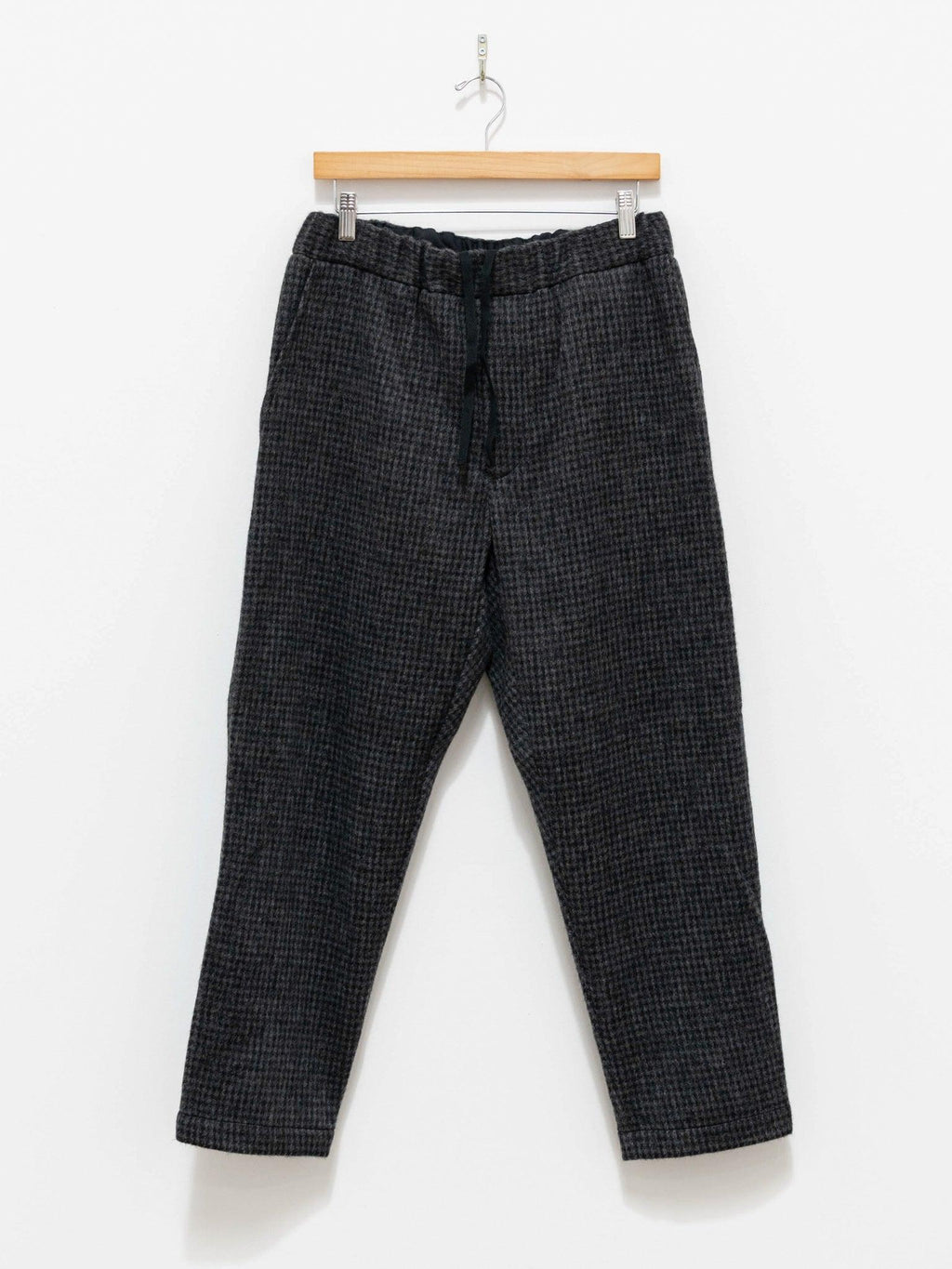 Namu Shop - Fujito Easy Pants - Black Check
