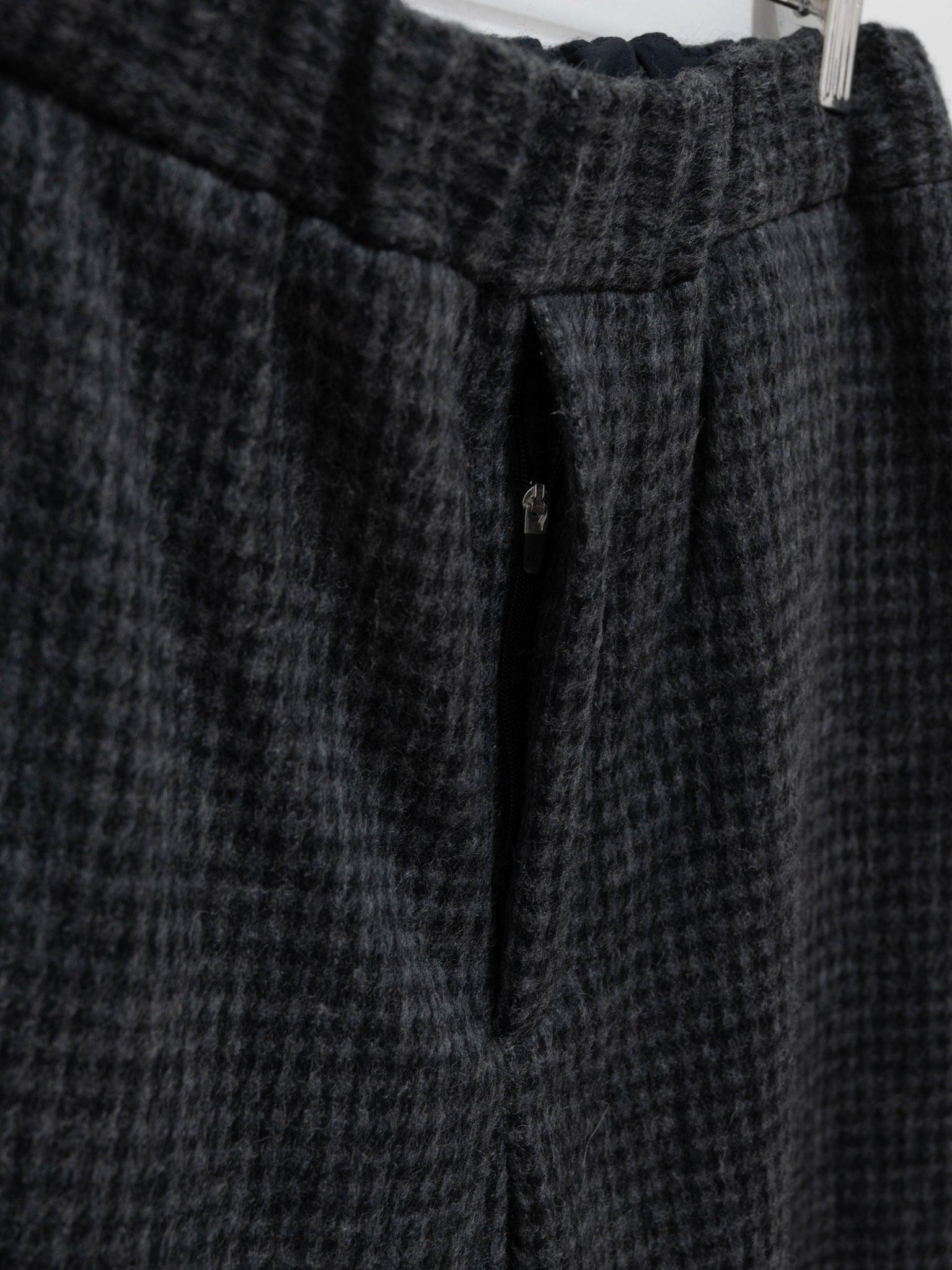 Namu Shop - Fujito Easy Pants - Black Check