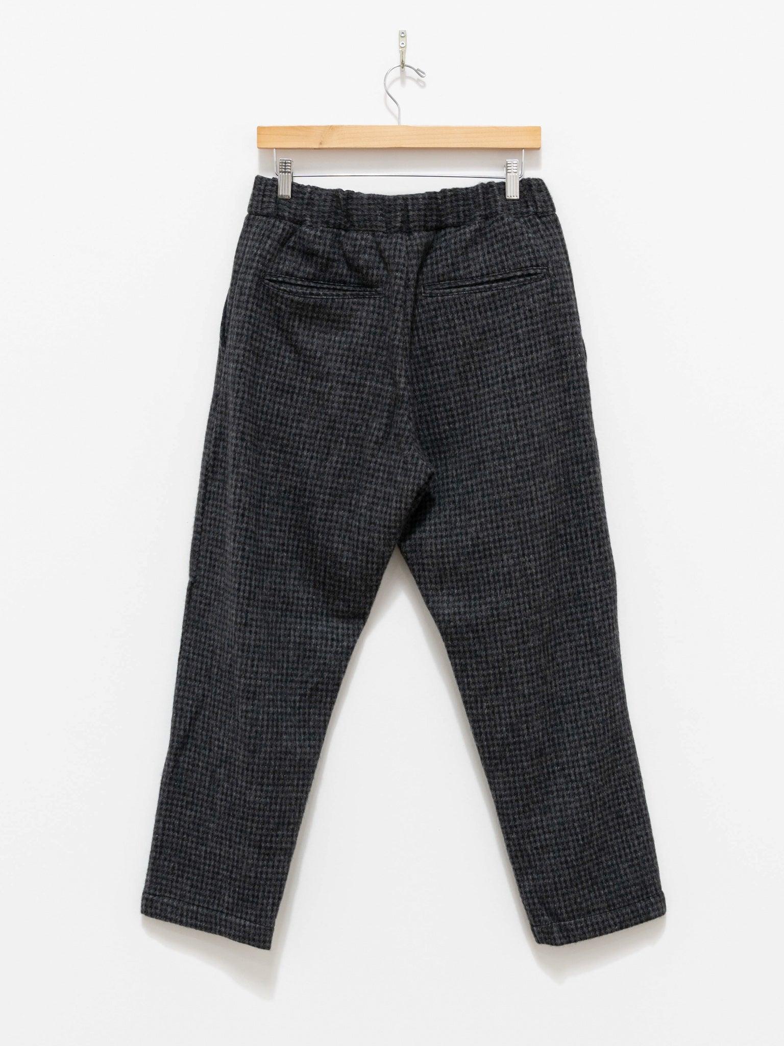 Namu Shop - Fujito Easy Pants - Black Check