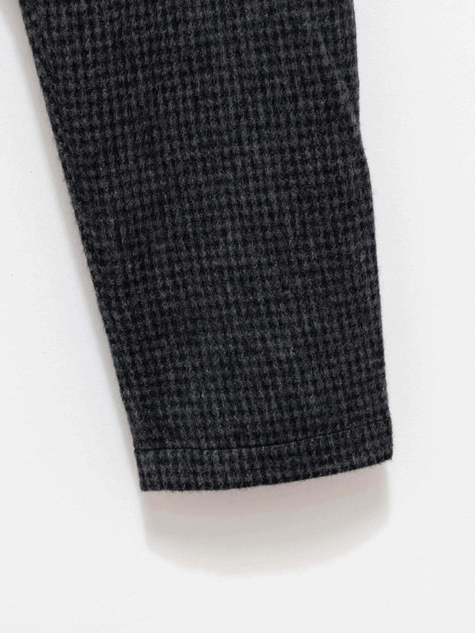 Namu Shop - Fujito Easy Pants - Black Check