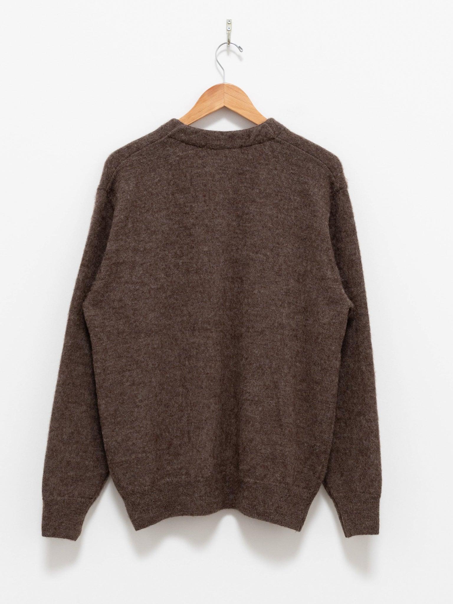 Namu Shop - Fujito Knit Cardigan - Brown