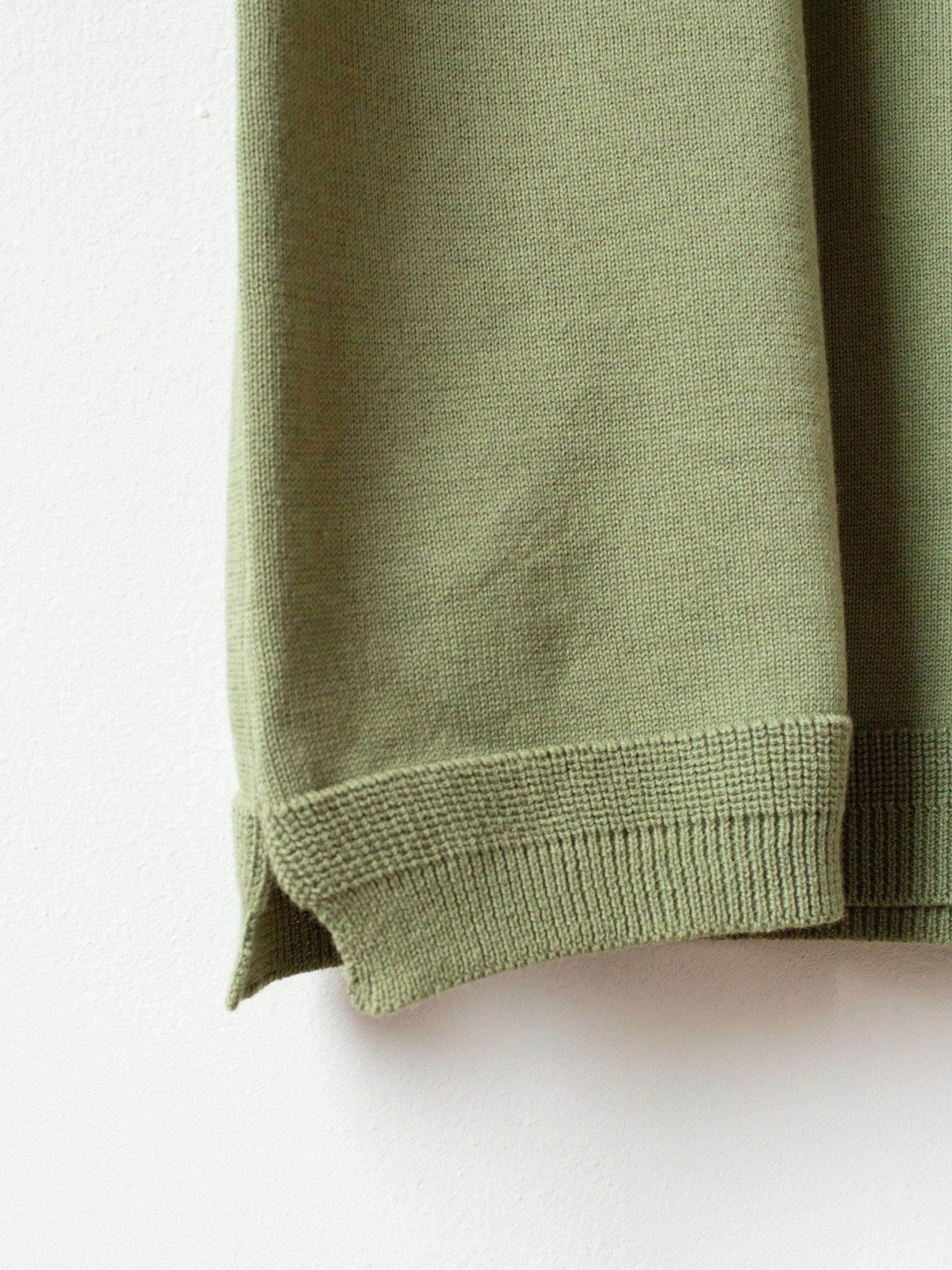 Namu Shop - Fujito Knit T-Shirt - Evergreen