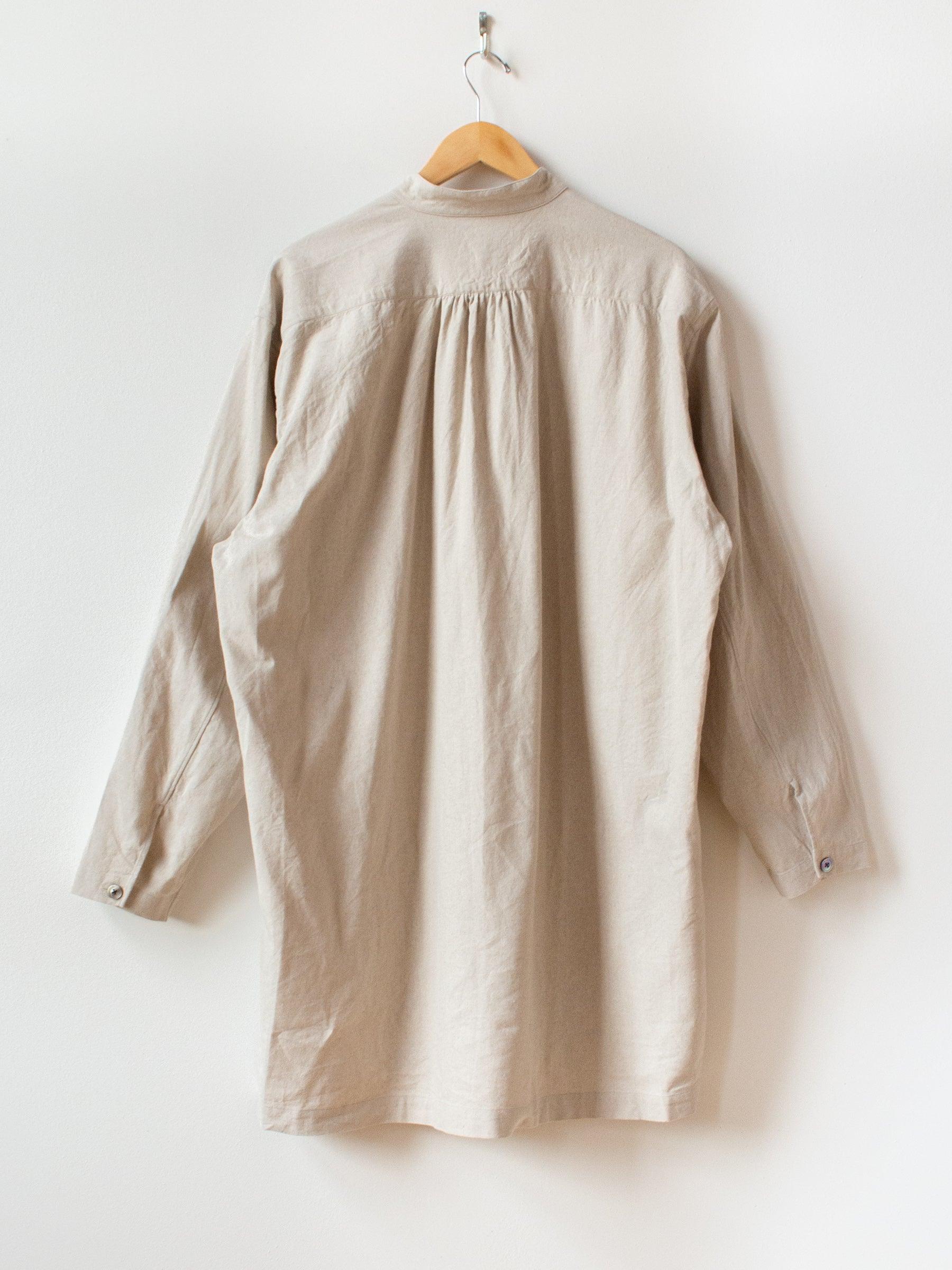 Namu Shop - Fujito Li / Co Canvas Shirt Coat - Natural