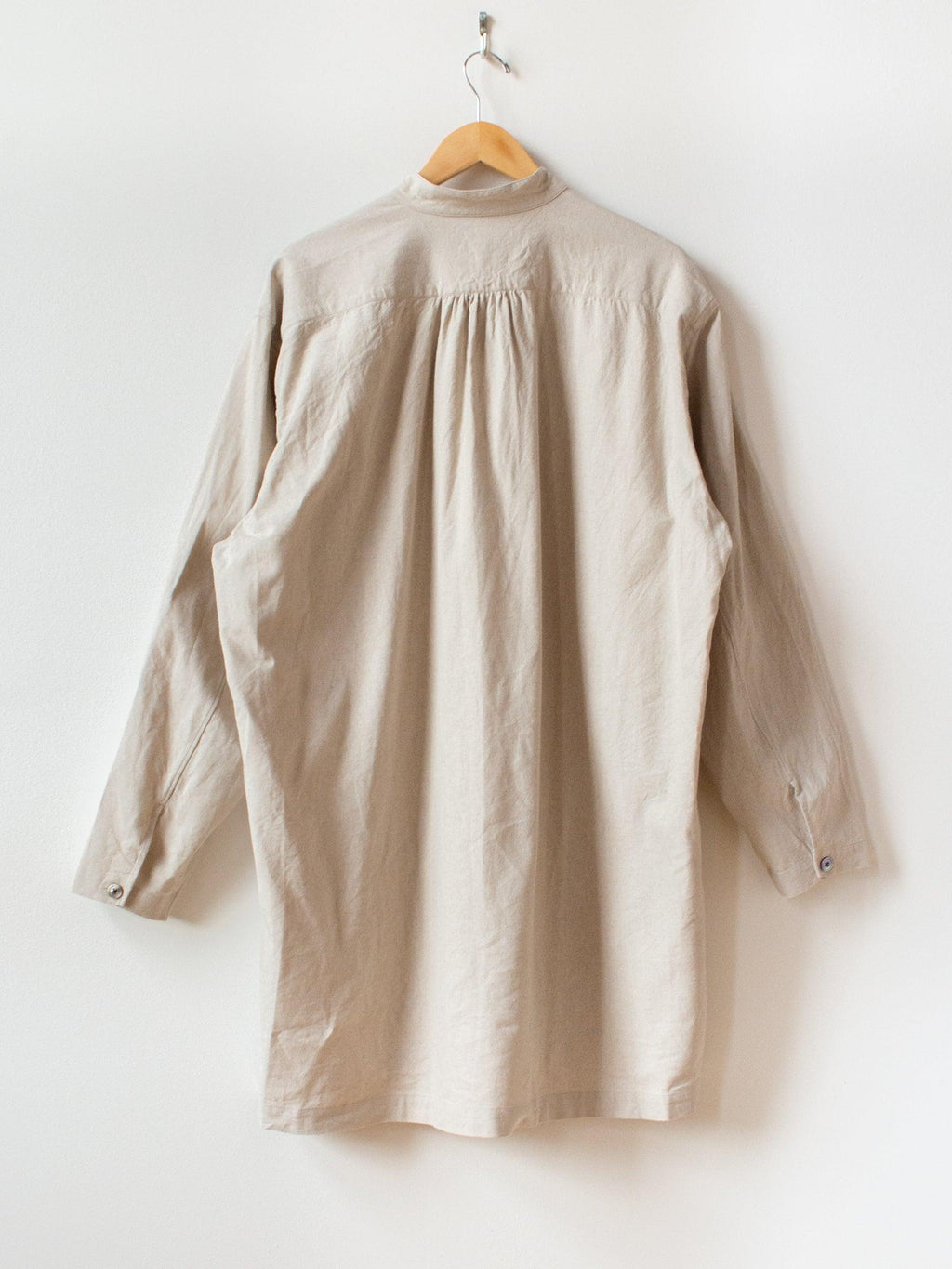 Namu Shop - Fujito Li / Co Canvas Shirt Coat - Natural