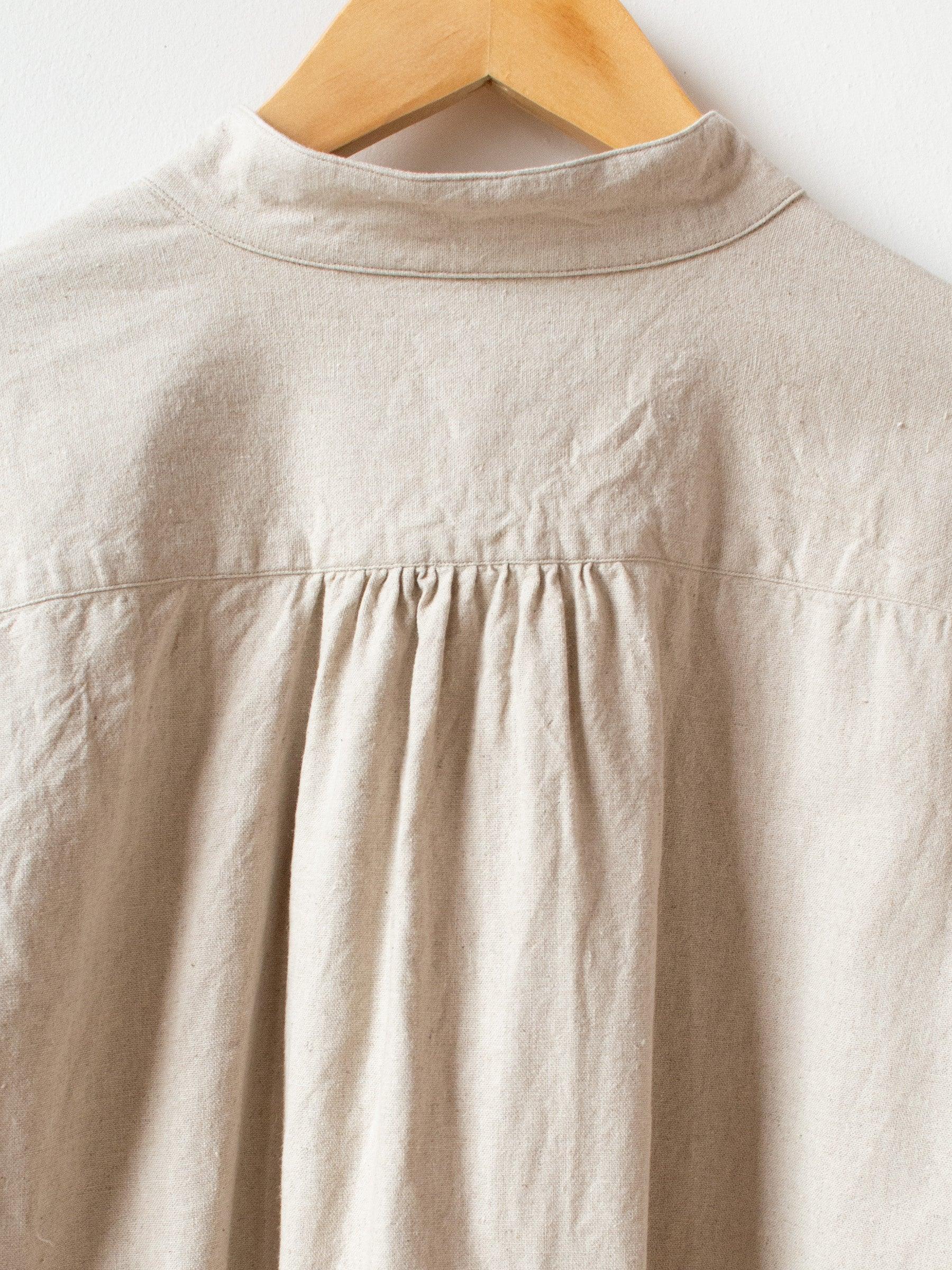 Namu Shop - Fujito Li / Co Canvas Shirt Coat - Natural