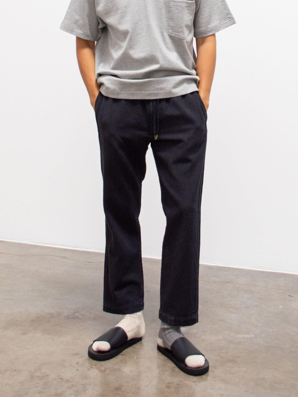 Namu Shop - Fujito Line Easy Pants - Black