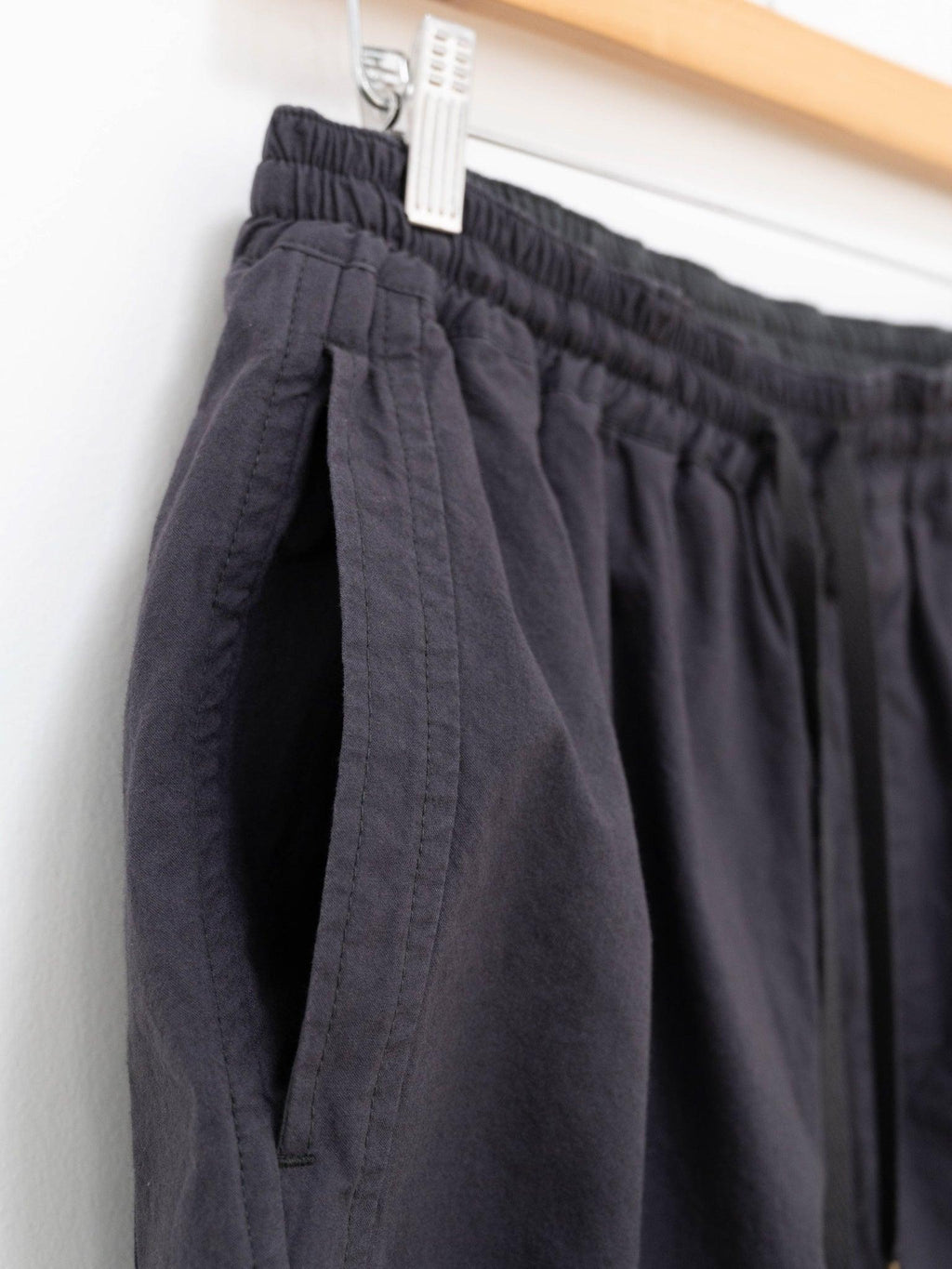 Namu Shop - Fujito Line Easy Shorts - Charcoal