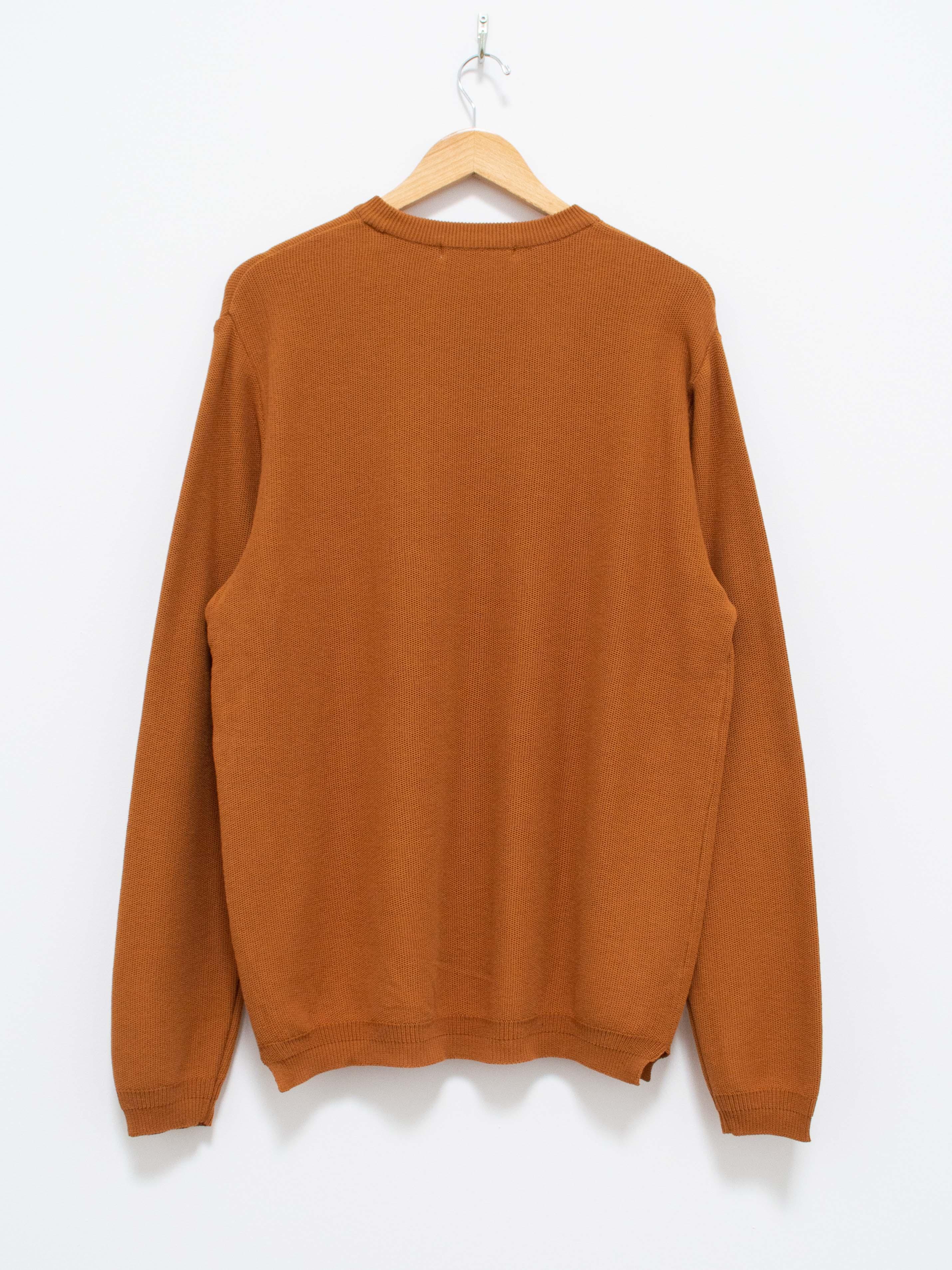 Namu Shop - Fujito L/S Knit T-Shirt - Brown Gold