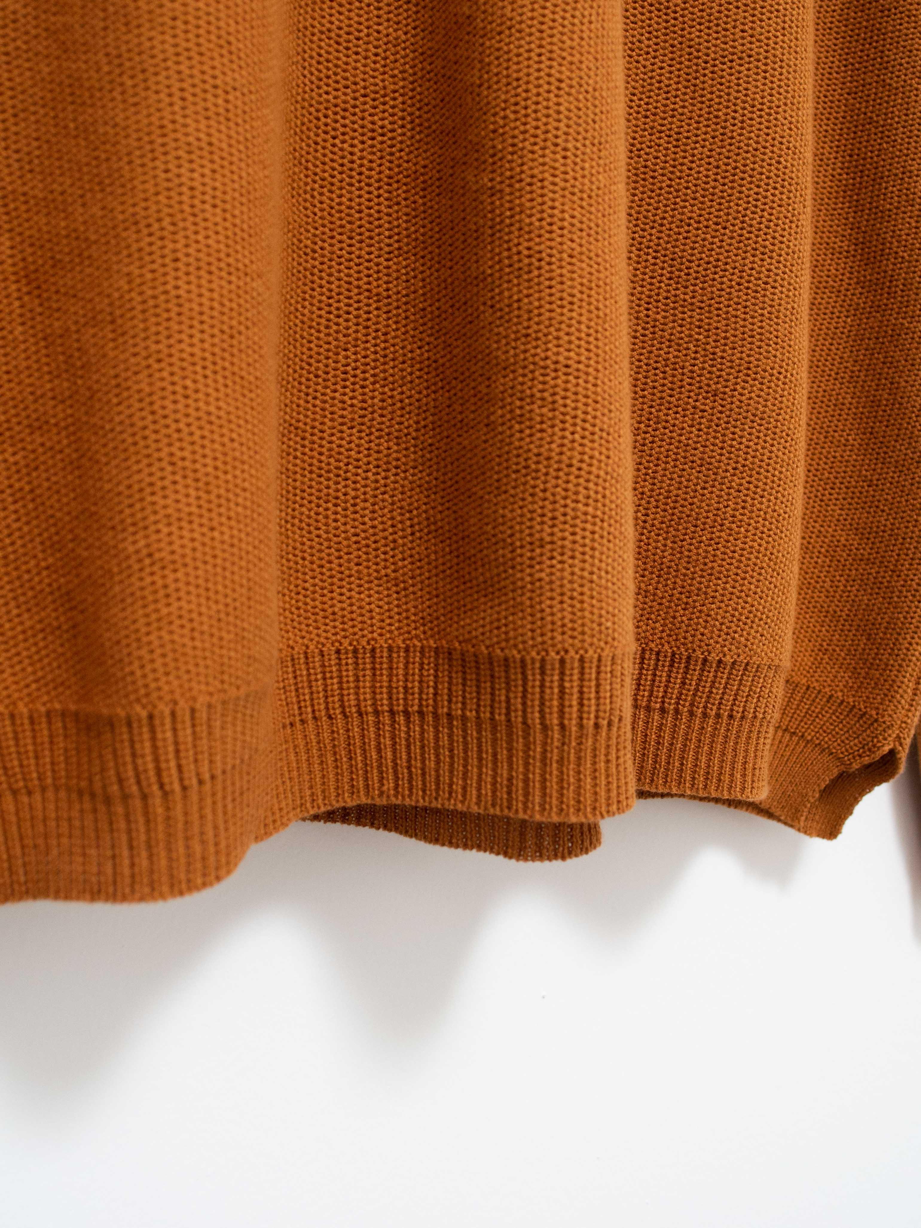 Namu Shop - Fujito L/S Knit T-Shirt - Brown Gold