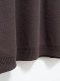 Namu Shop - Fujito L/S Knit T-Shirt - Charcoal