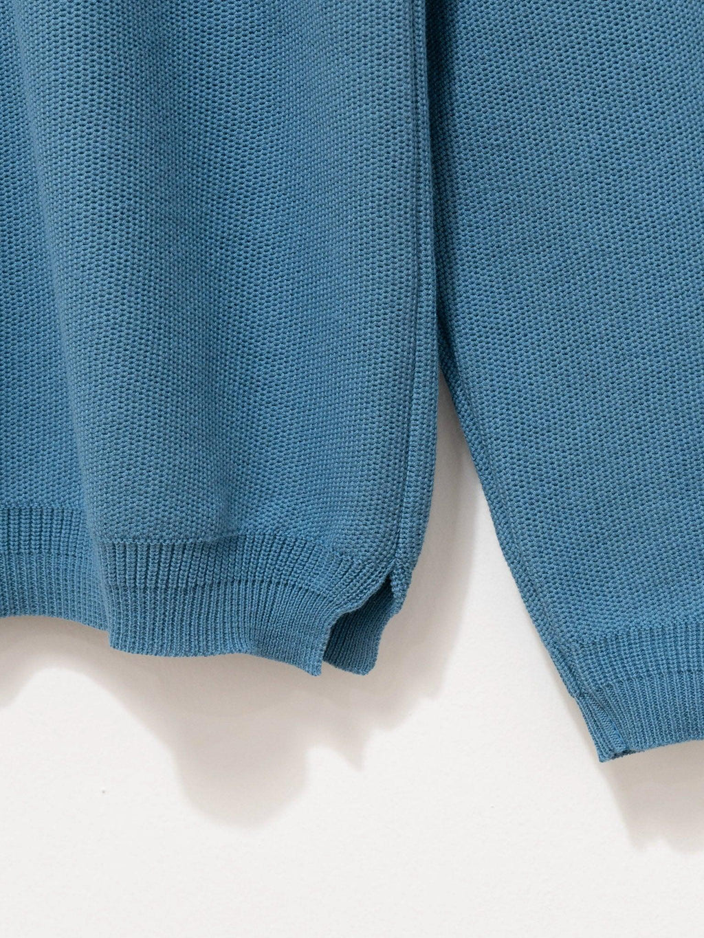 Namu Shop - Fujito L/S Knit T-Shirt - Sax