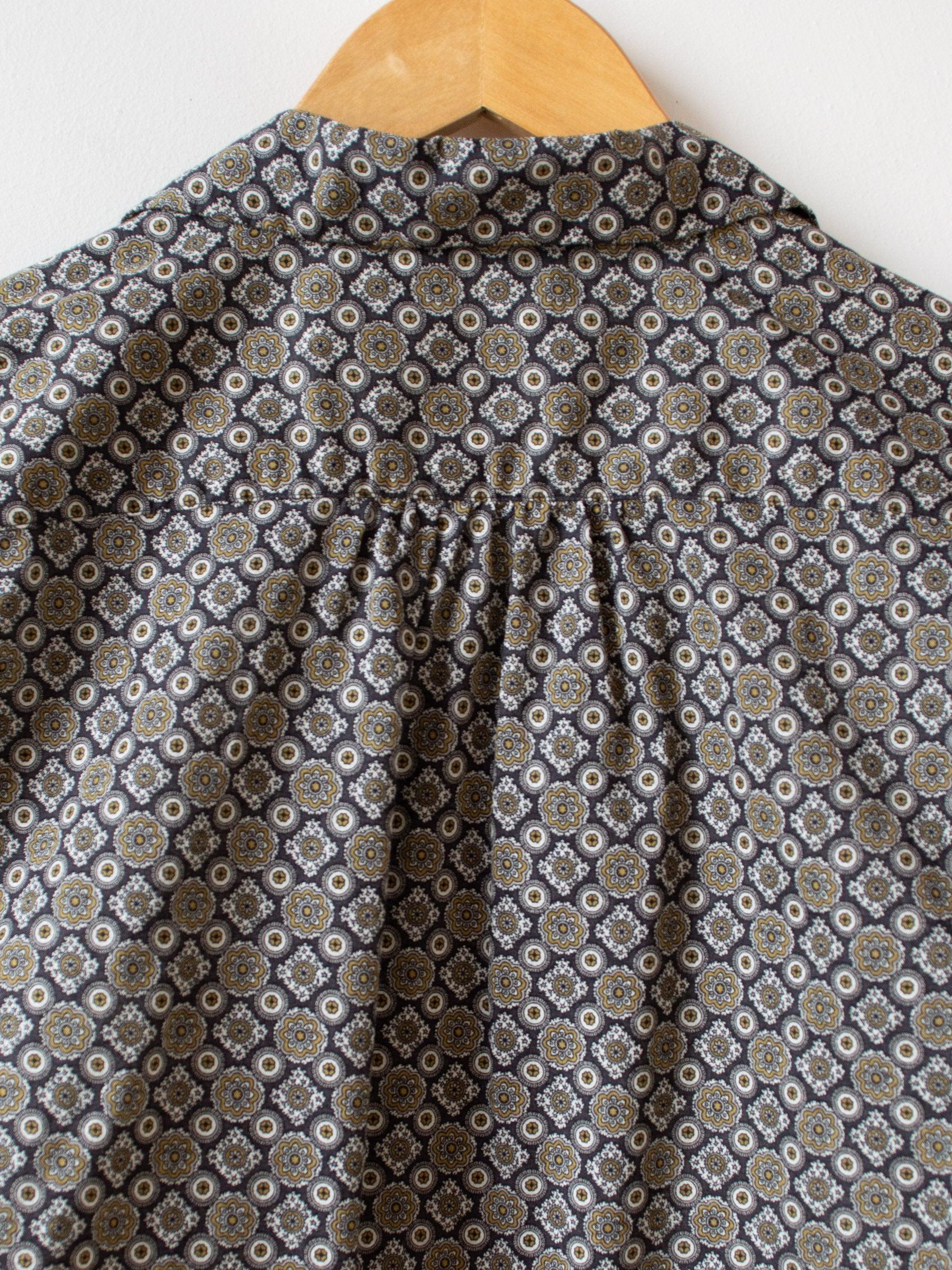 Namu Shop - Fujito Open Collar shirt - Charcoal