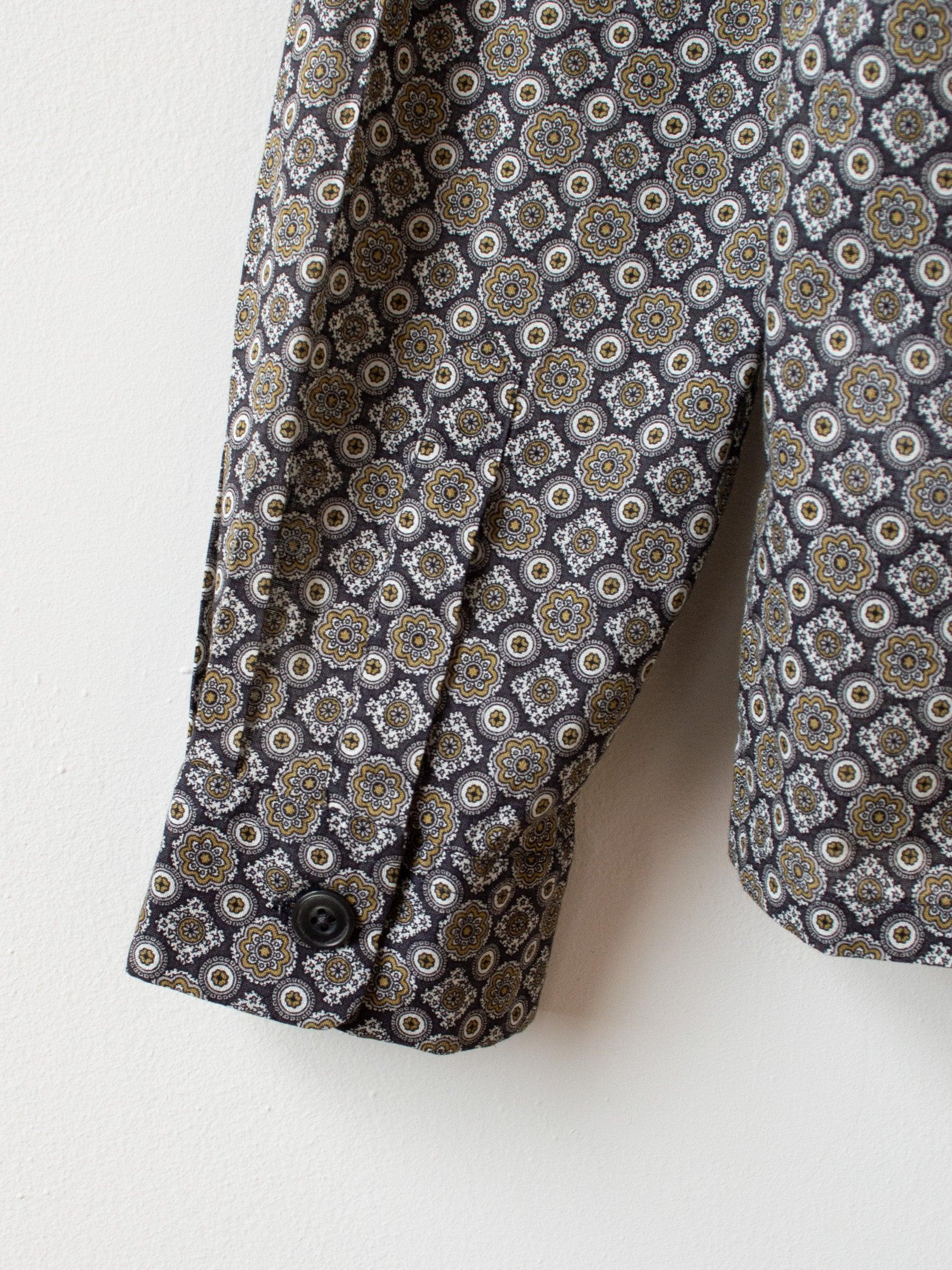 Namu Shop - Fujito Open Collar shirt - Charcoal
