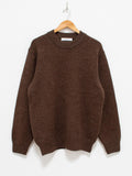 Namu Shop - Fujito Wool C/N Knit - Brown