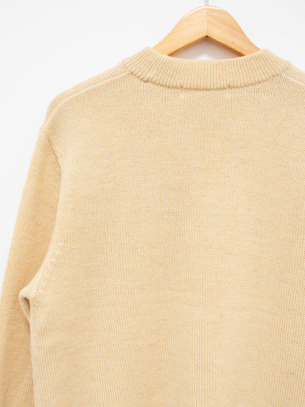 Namu Shop - Fujito Wool C/N Knit - Natural