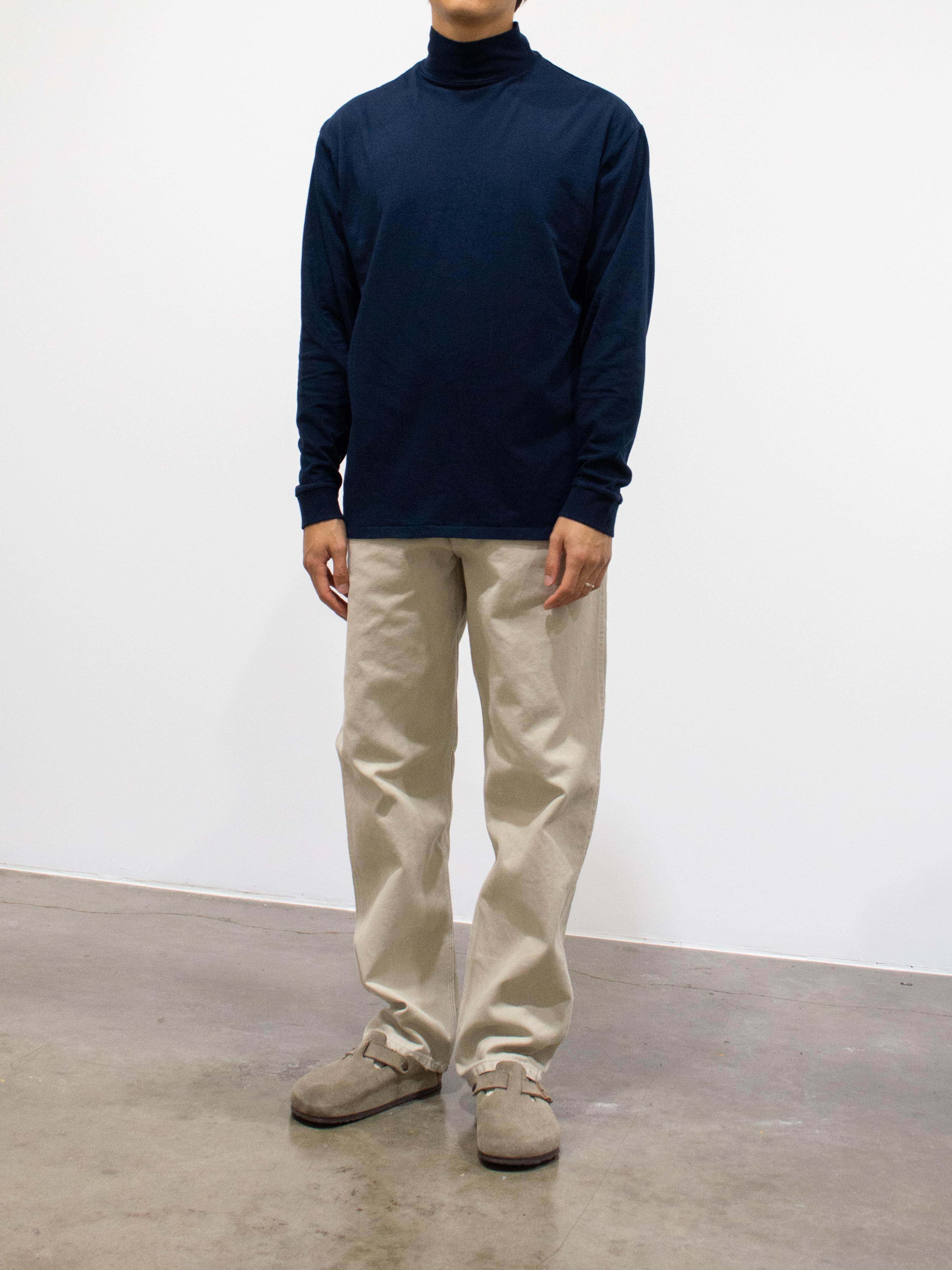 Namu Shop - Hatski Cashmere Turtleneck L/S - Navy
