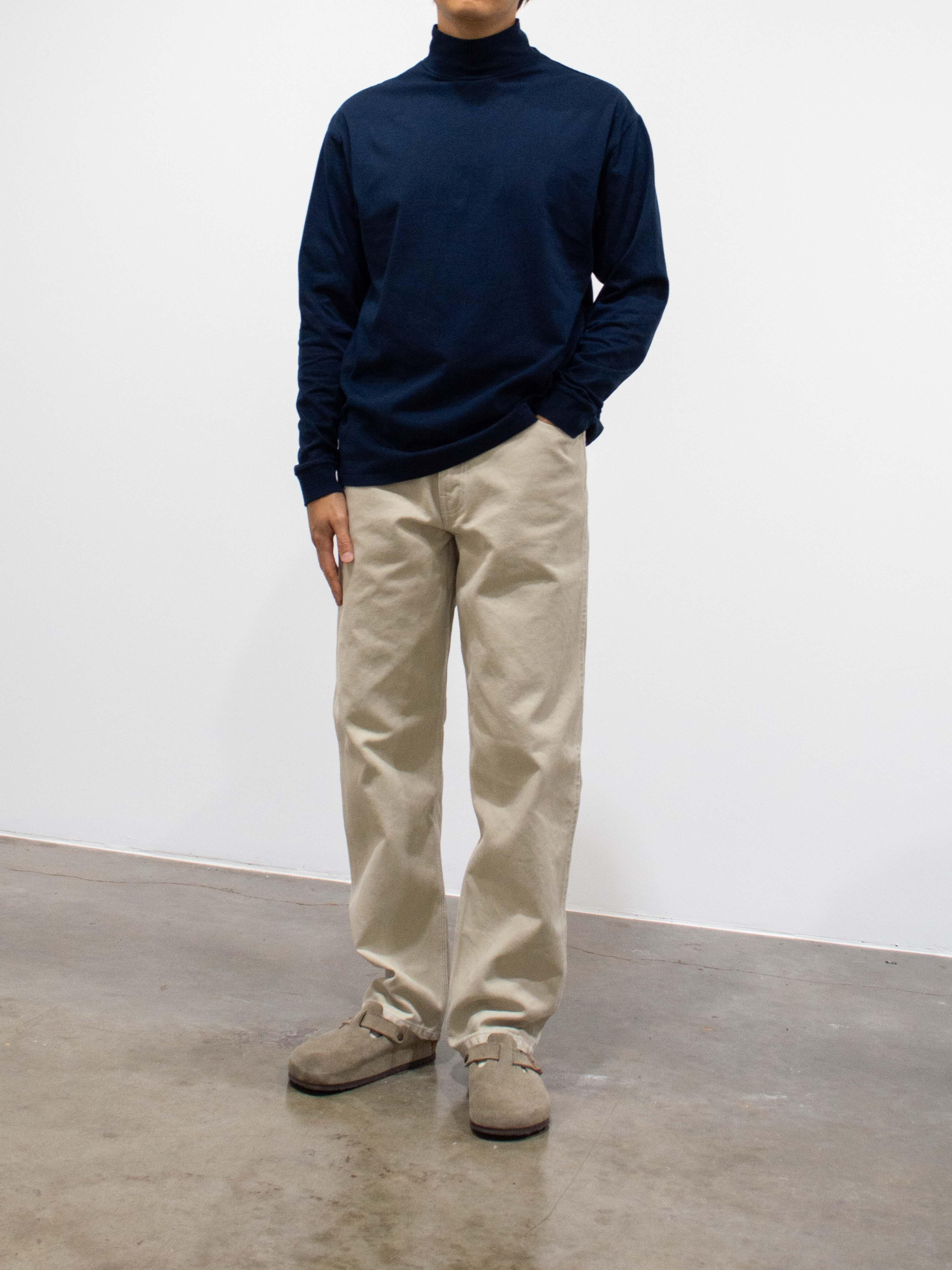 Namu Shop - Hatski Cashmere Turtleneck L/S - Navy