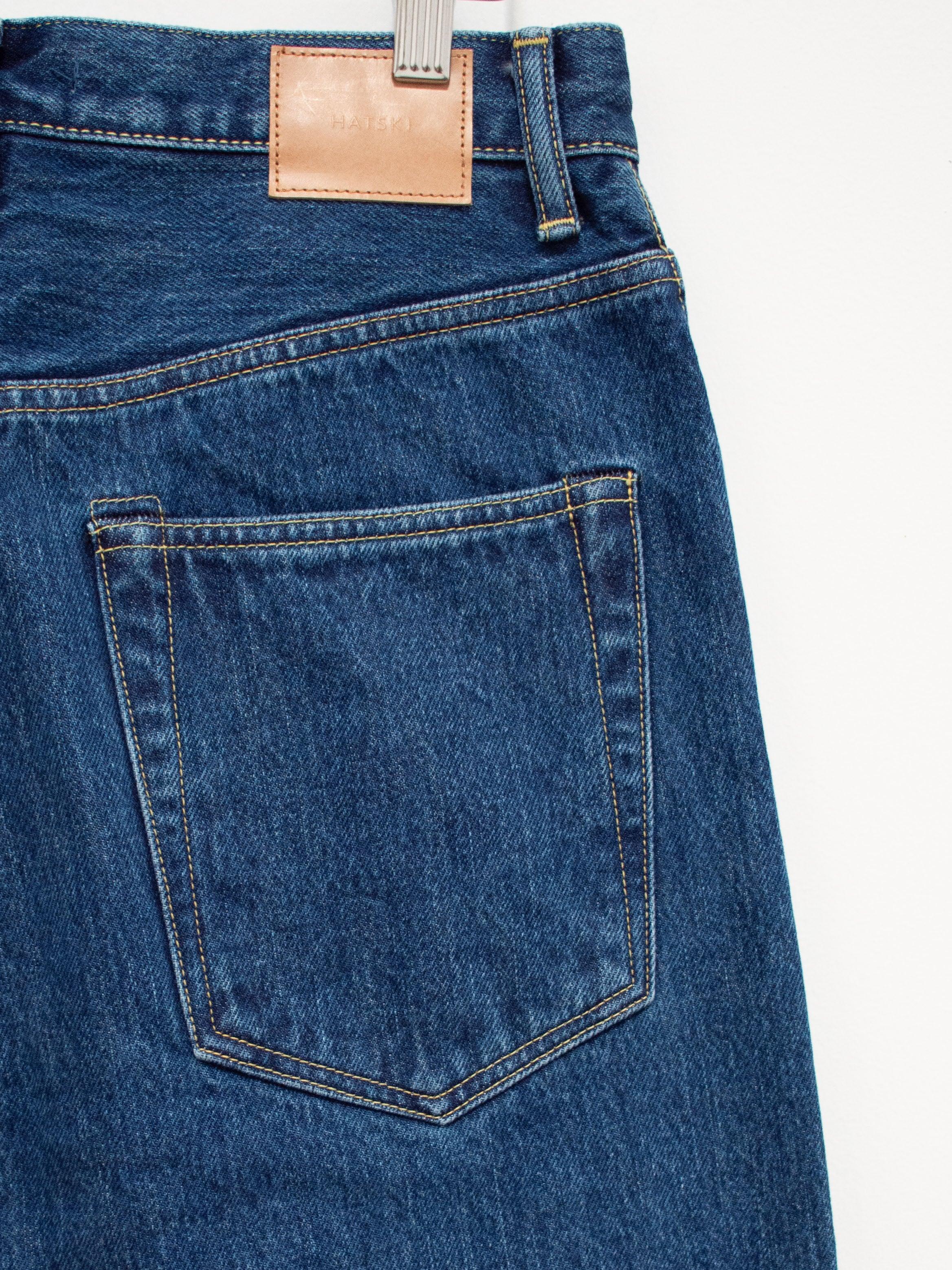 Namu Shop - Hatski Loose Tapered Denim - Blue