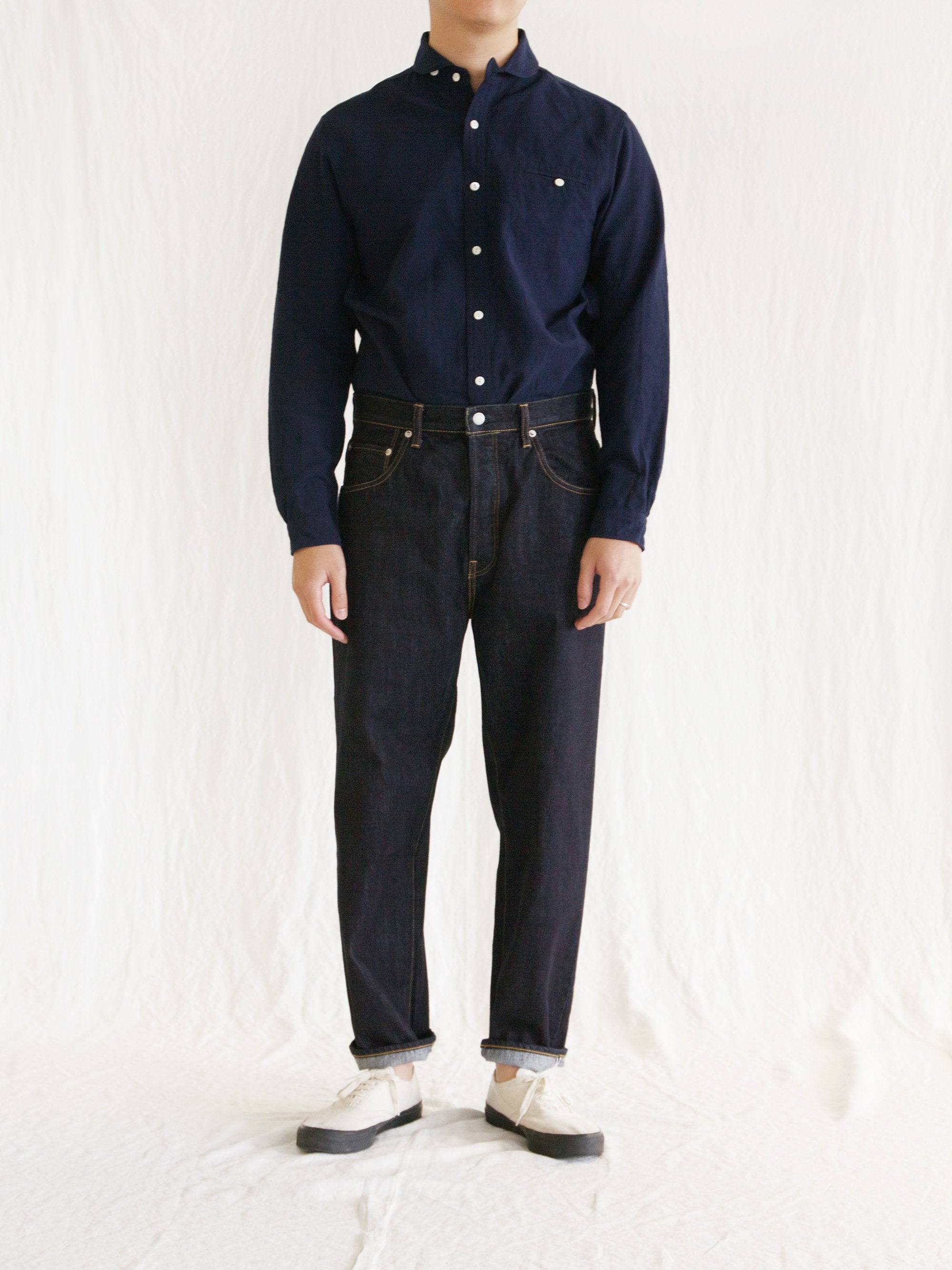 Namu Shop - Hatski Loose Tapered Denim - One Wash