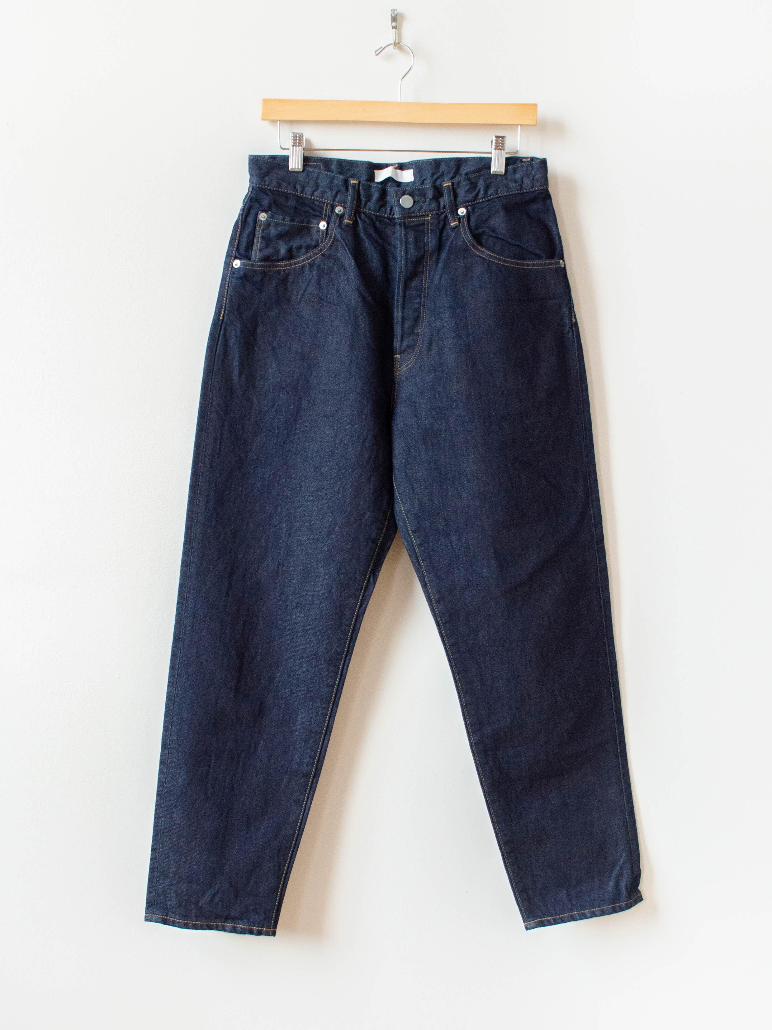 Namu Shop - Hatski Loose Tapered Washi Denim - One Wash