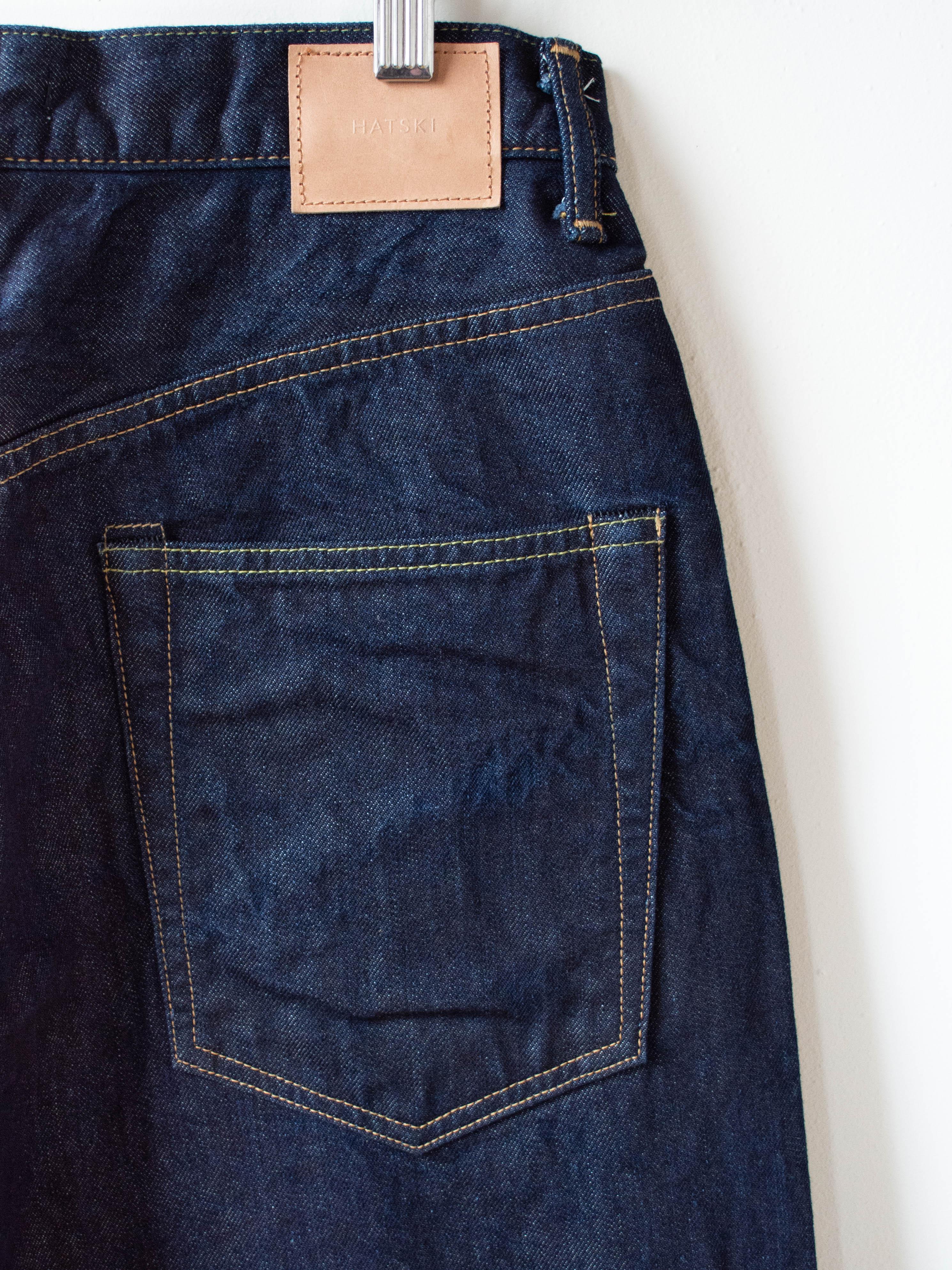 Namu Shop - Hatski Loose Tapered Washi Denim - One Wash