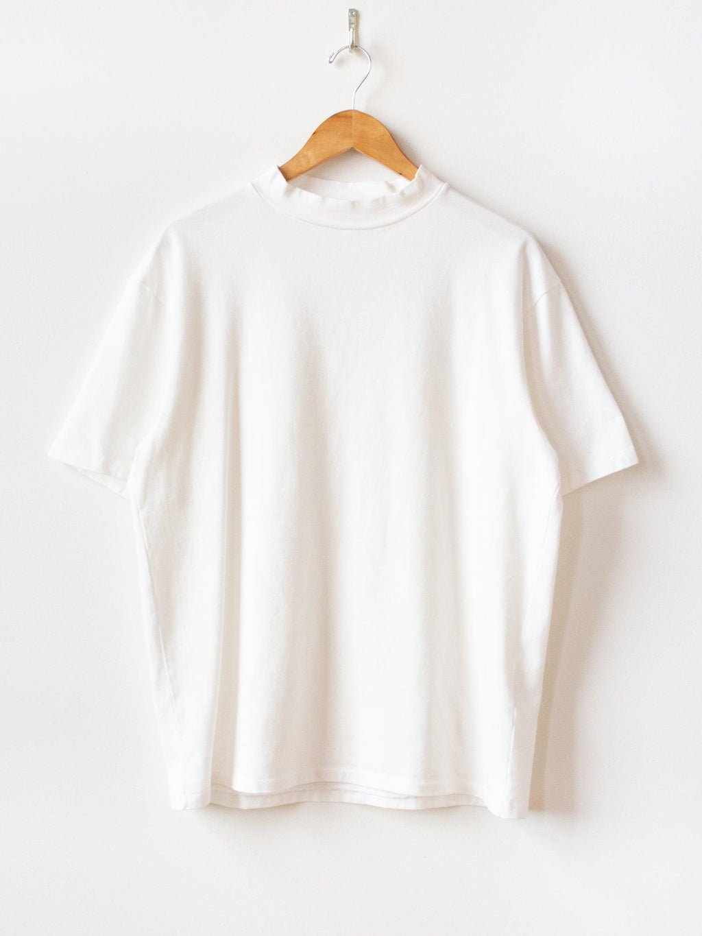 Namu Shop - Hatski Mock Neck Tee - White