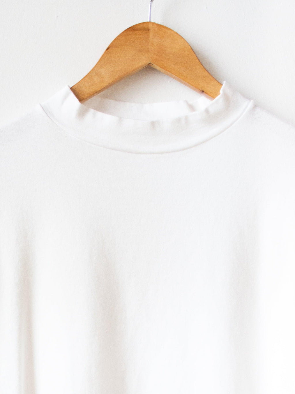 Namu Shop - Hatski Mock Neck Tee - White