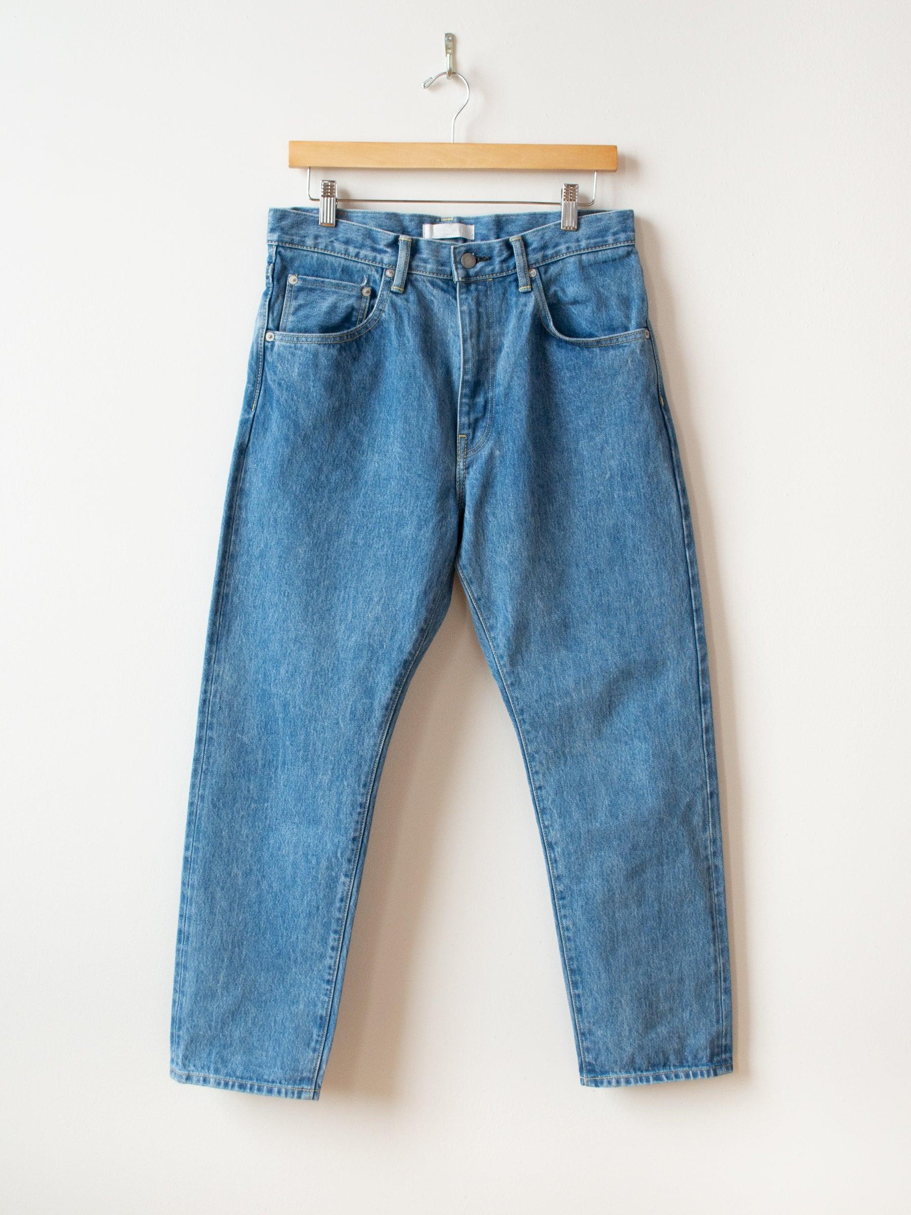 Namu Shop - Hatski Regular Tapered Denim - Ice Blue