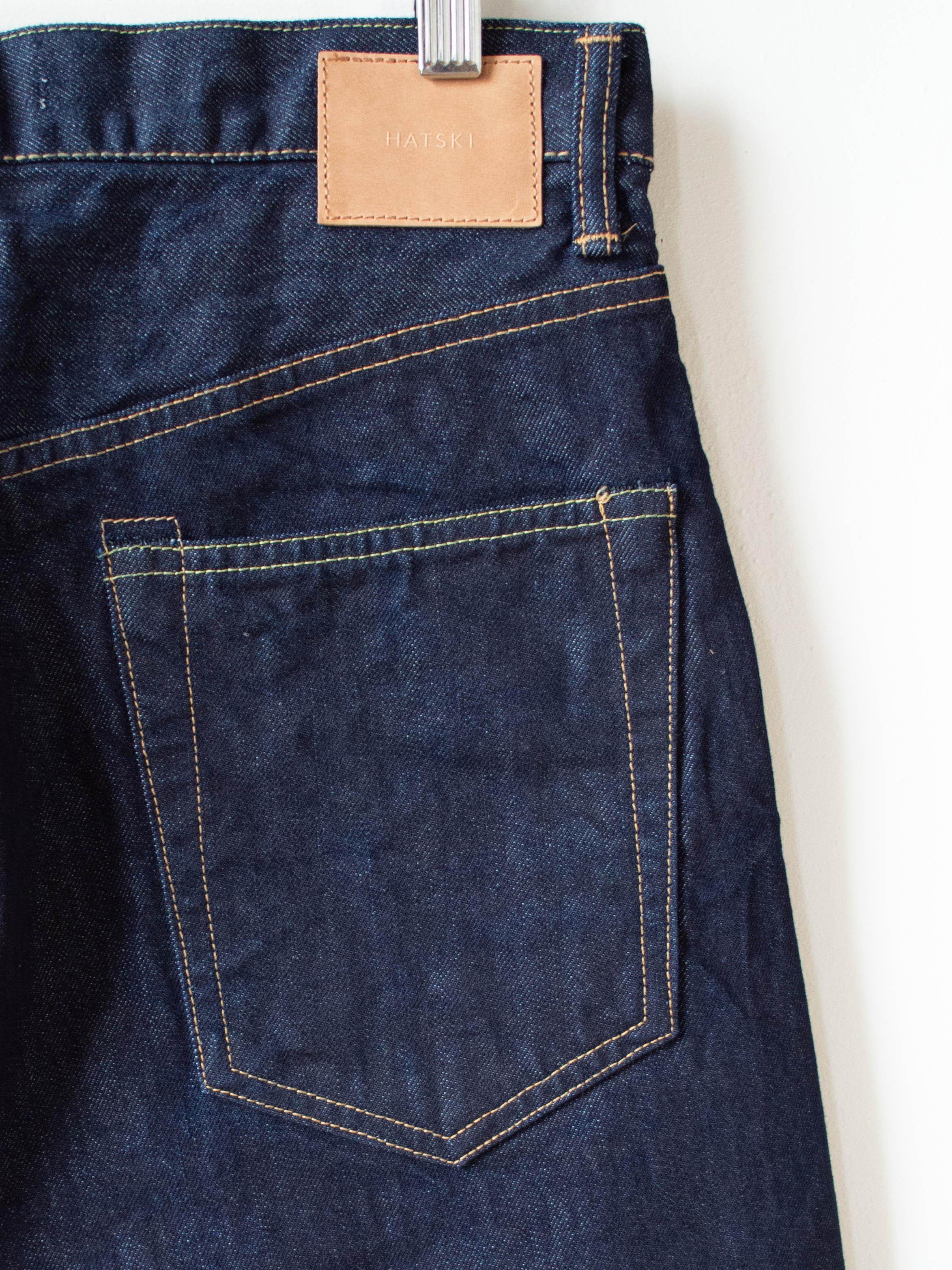 Namu Shop - Hatski Regular Tapered Washi Denim - One Wash