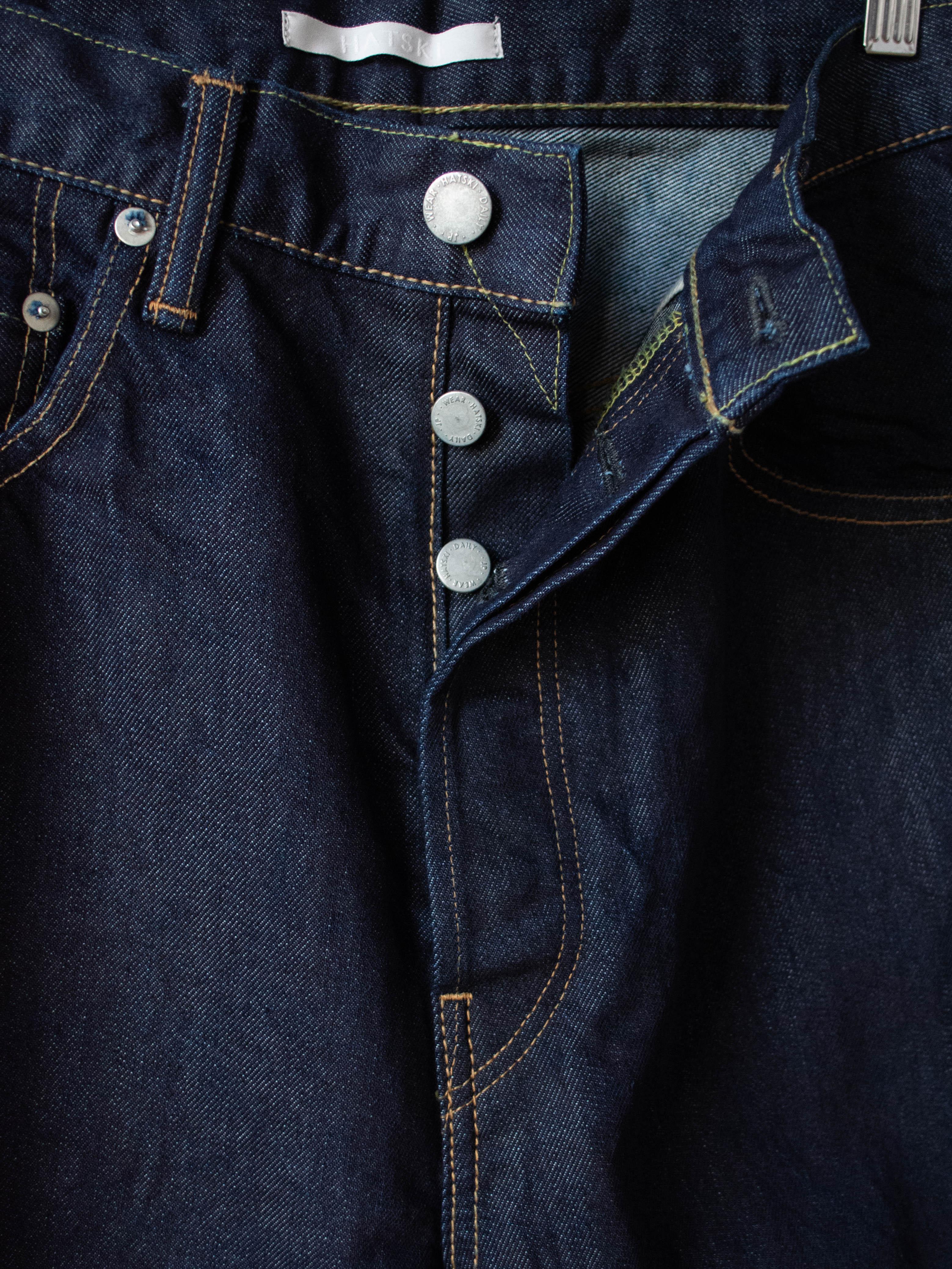 Namu Shop - Hatski Straight Washi Denim - One Wash