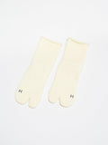 Namu Shop - Hatski Tabi Pile Socks (Men's) - White, Green, Navy