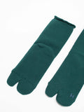 Namu Shop - Hatski Tabi Pile Socks (Men's) - White, Green, Navy