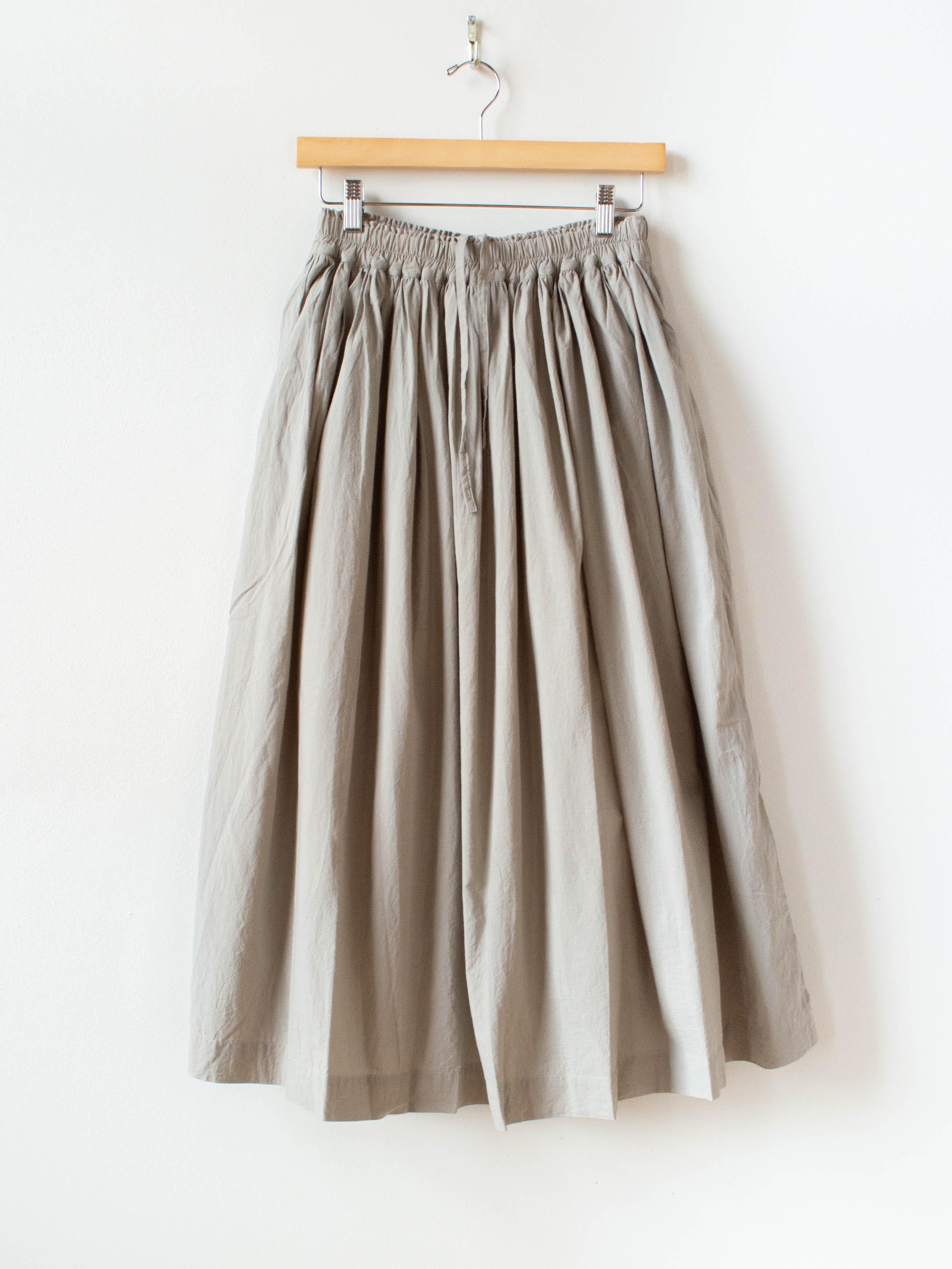 Namu Shop - Ichi Antiquites Azumadaki Drawstring Skirt - Beige