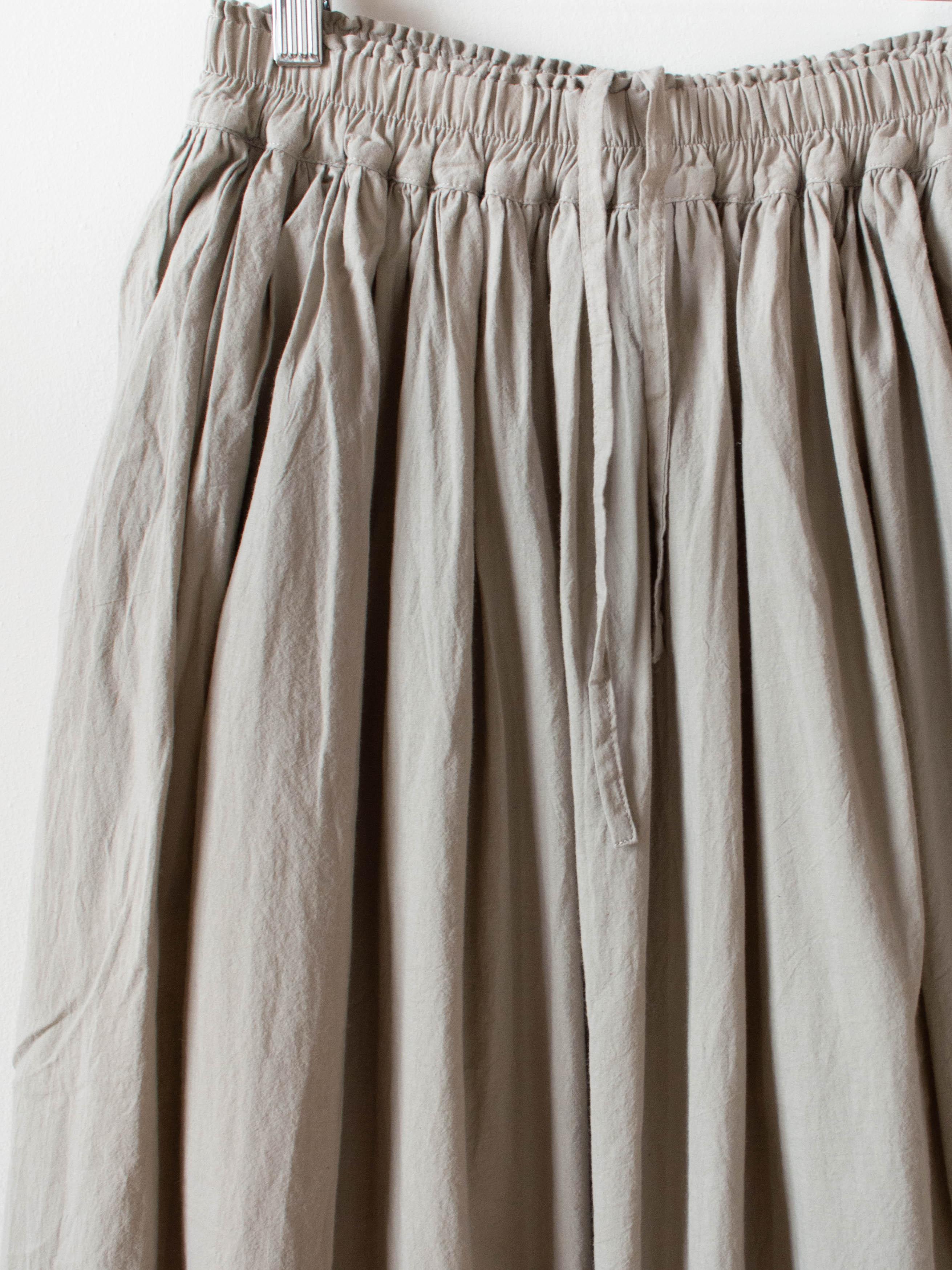 Namu Shop - Ichi Antiquites Azumadaki Drawstring Skirt - Beige