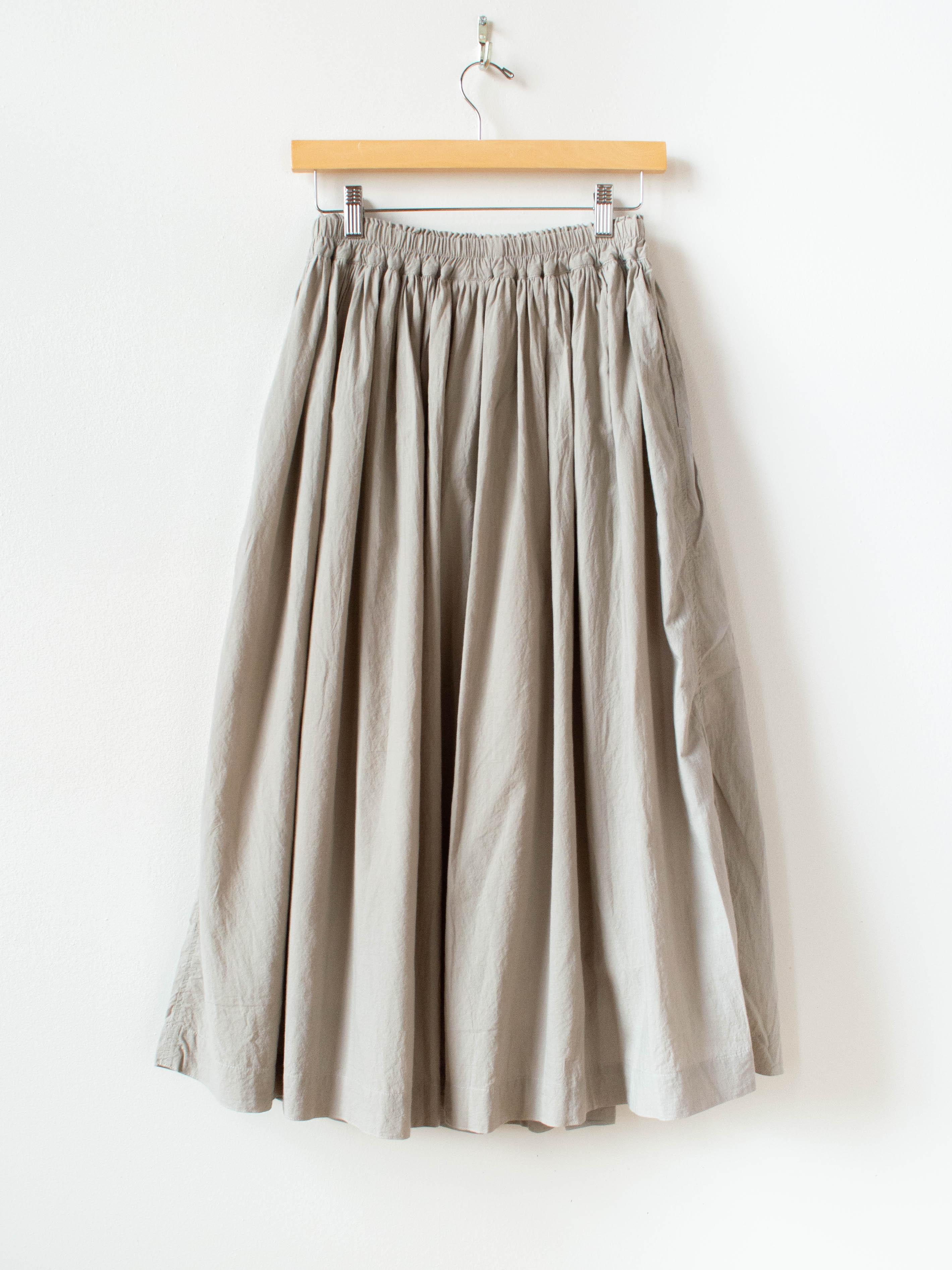 Namu Shop - Ichi Antiquites Azumadaki Drawstring Skirt - Beige